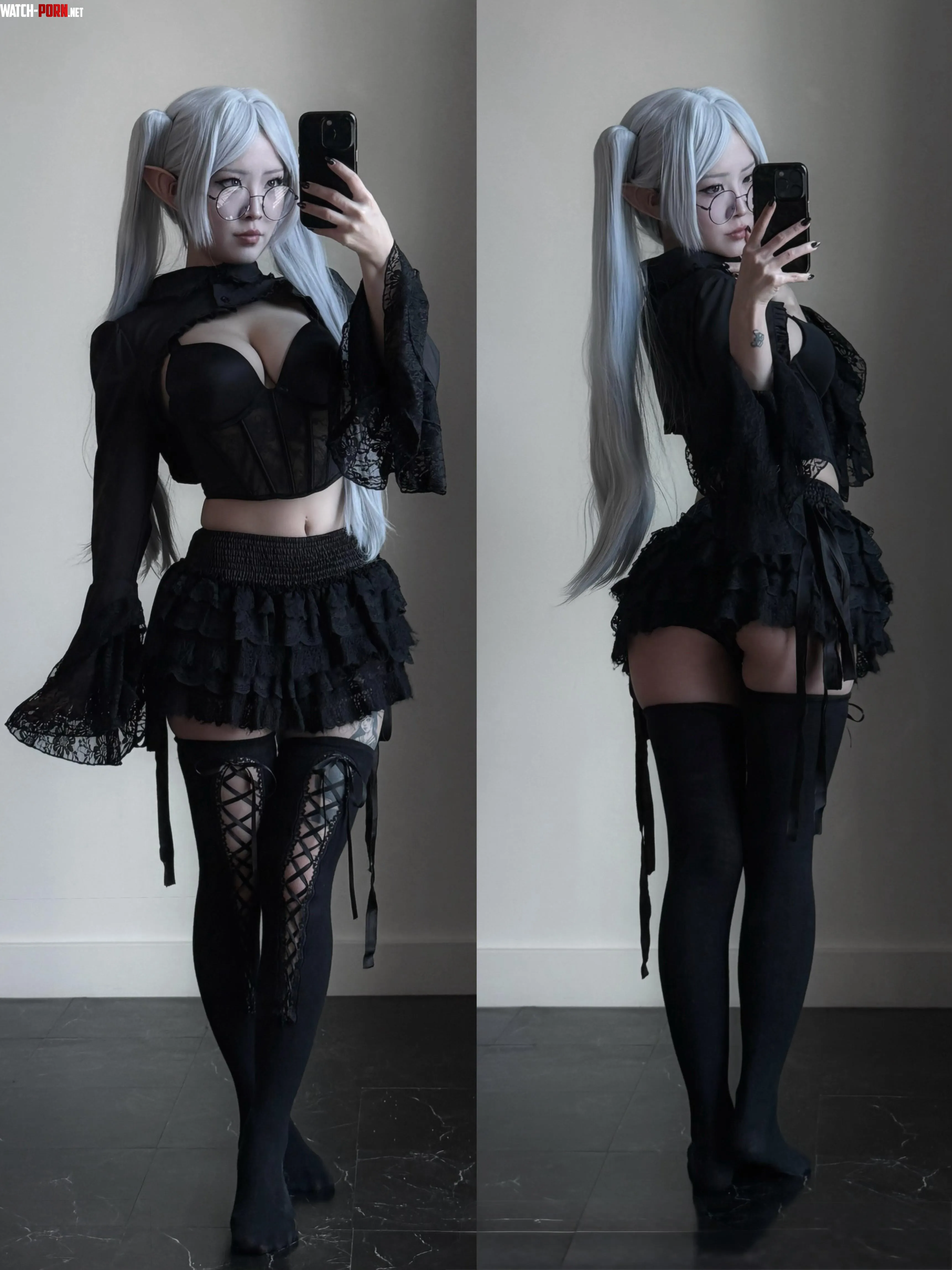 Gothic Frieren by Dystorra by peerintovoid