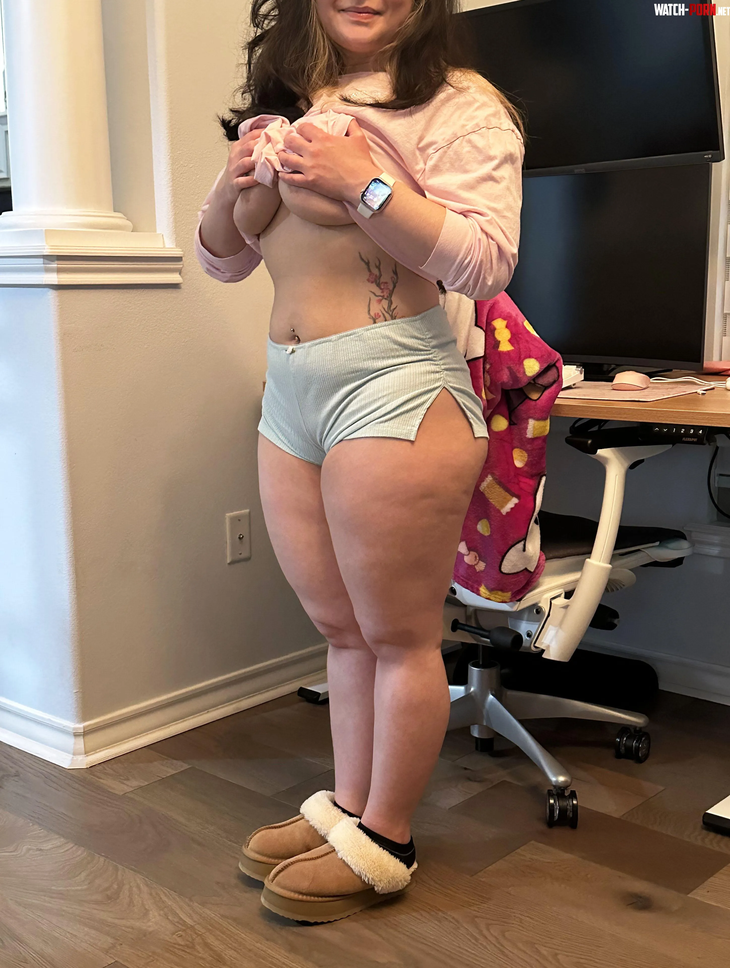 Short With Thick Thighs by SophiaSuki