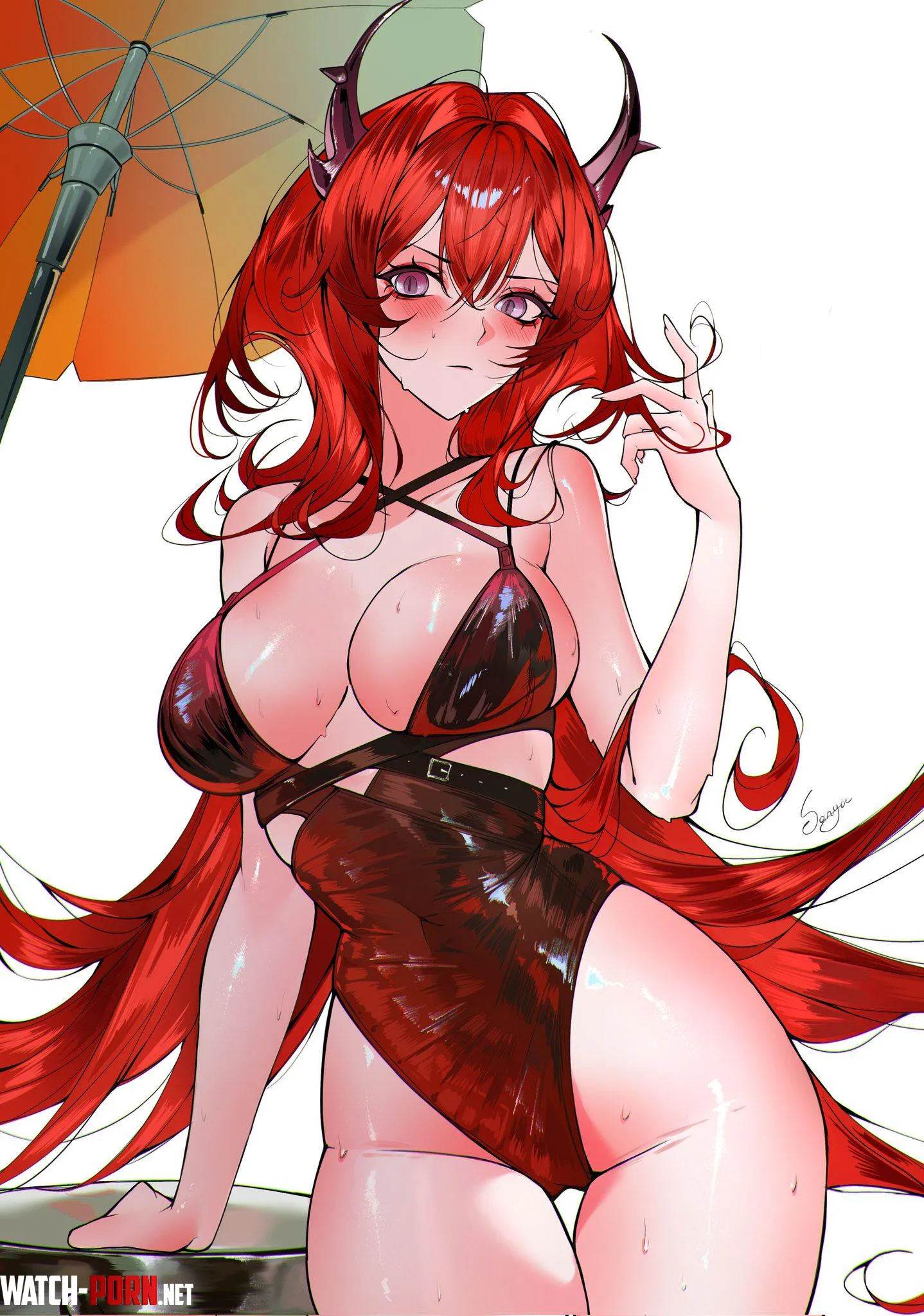 Swimsuit Laevatein (sanya) [Endfield] by xSaviour_N