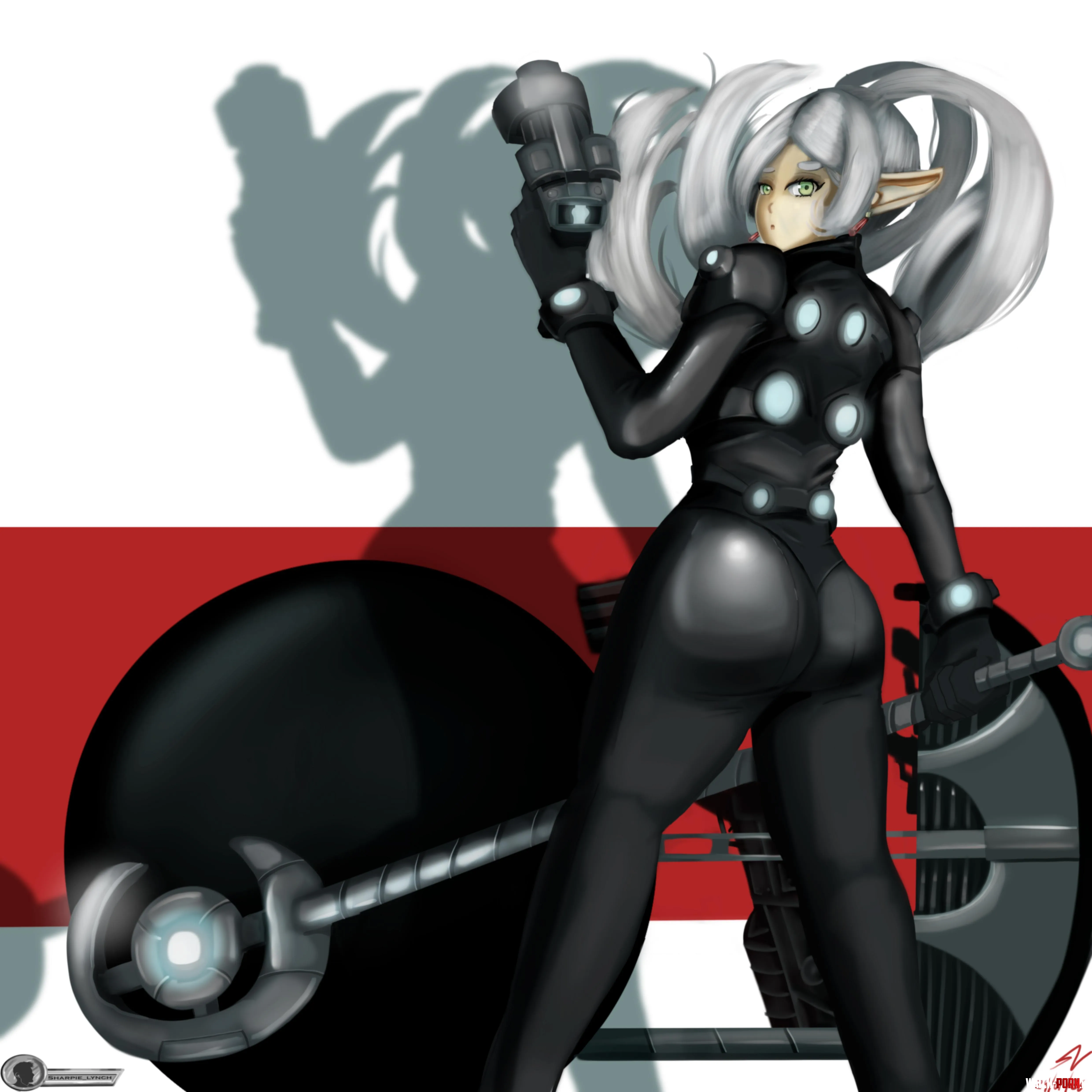 Frieren x Gantz by sharpie_lynch