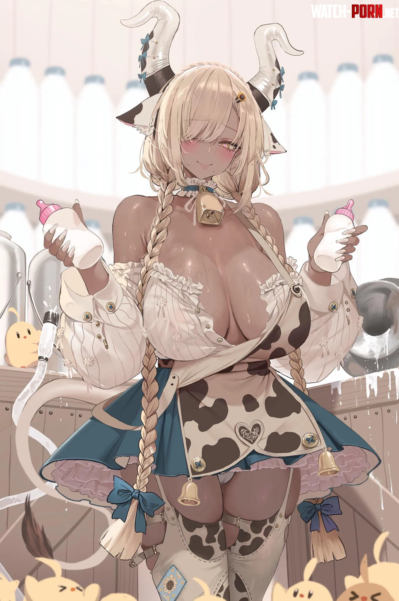 Owari’s Milk (Dishwasher1910) [Azur Lane] by Silent_Steak_9540