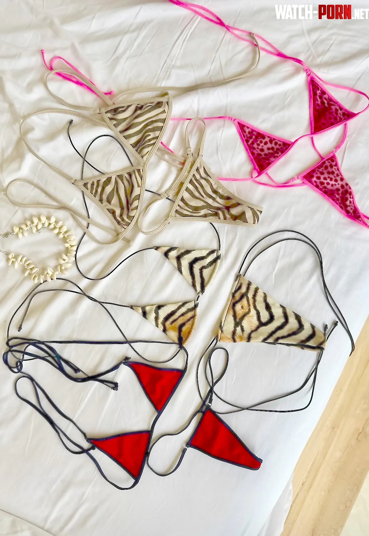 New bikinis. Choose one? by Wonderful-Reality181