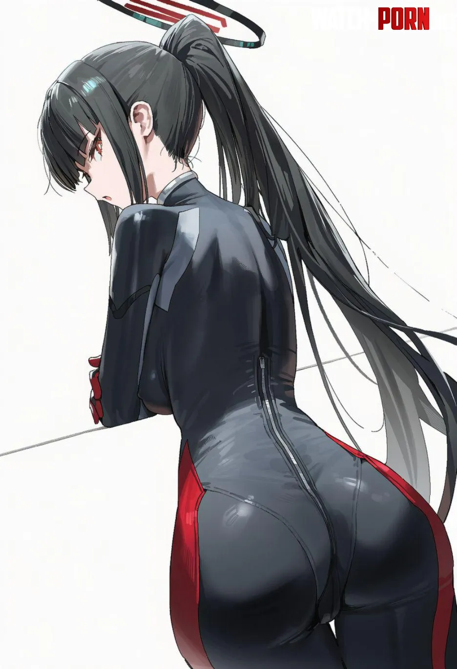 Rio's Rear [Blue Archive] by WoolsonDaSheep