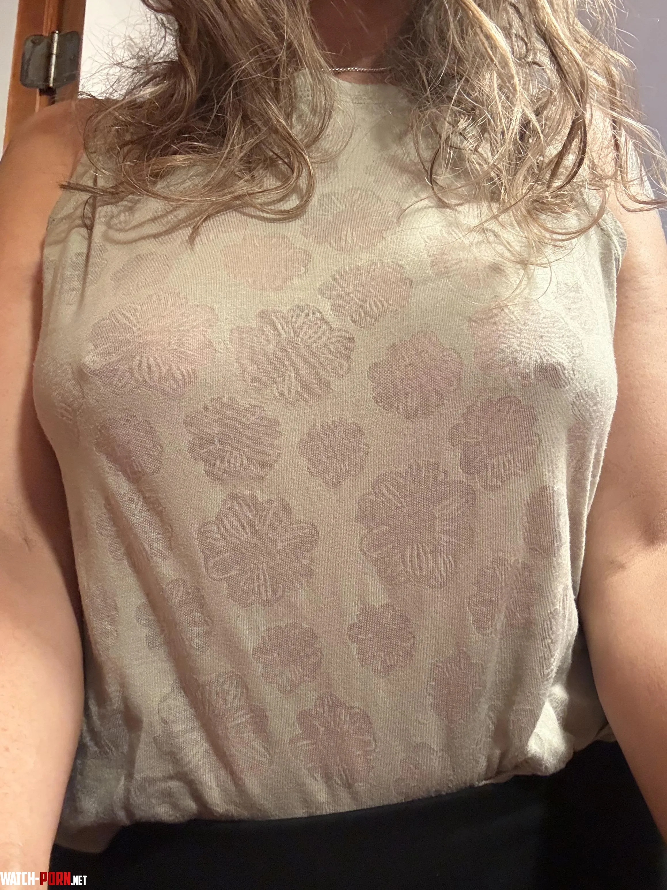Perfect top for going braless by Elegant-Ad1638