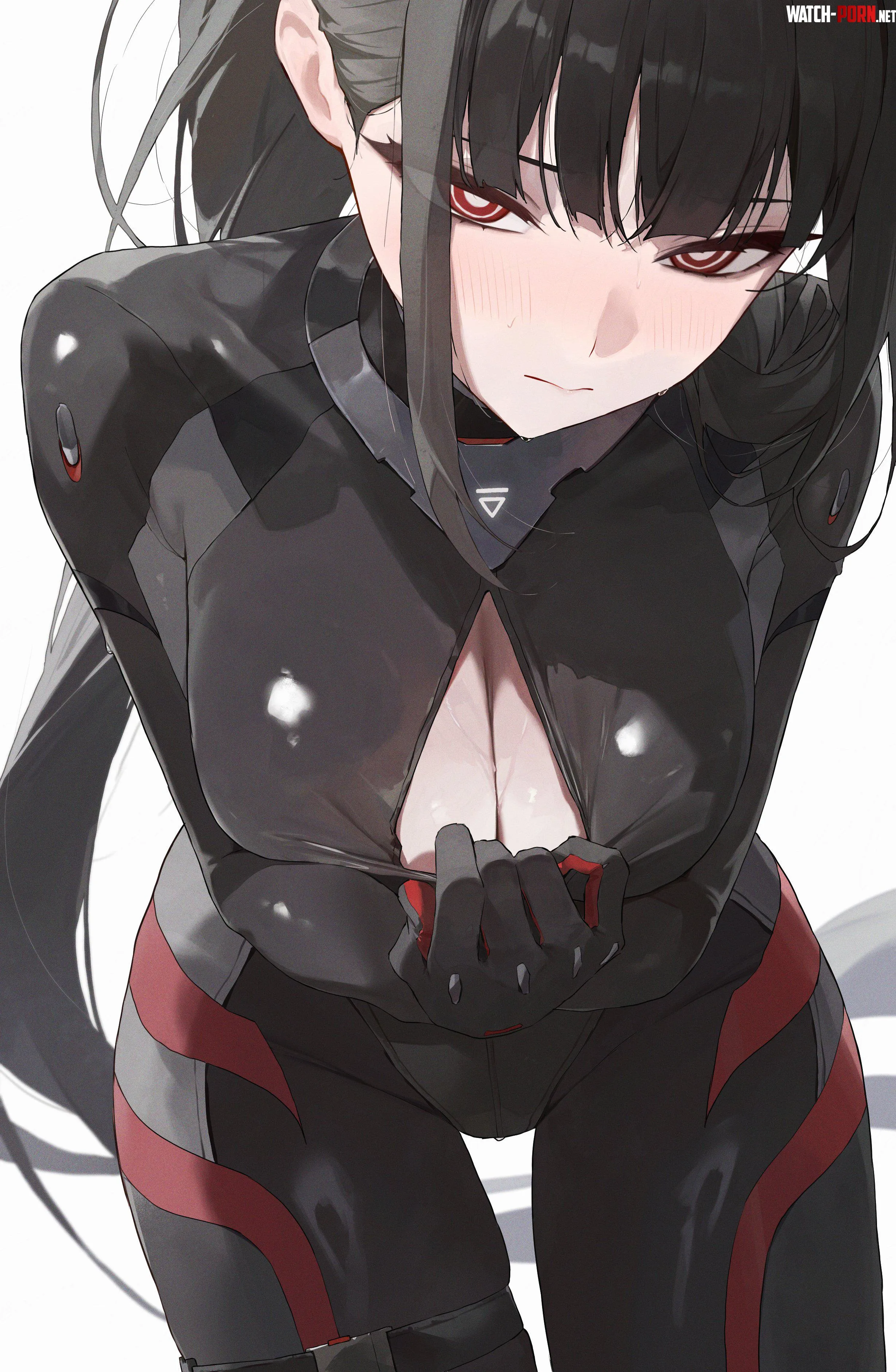 Rio Leaning Forward [Blue Archive] by WoolsonDaSheep