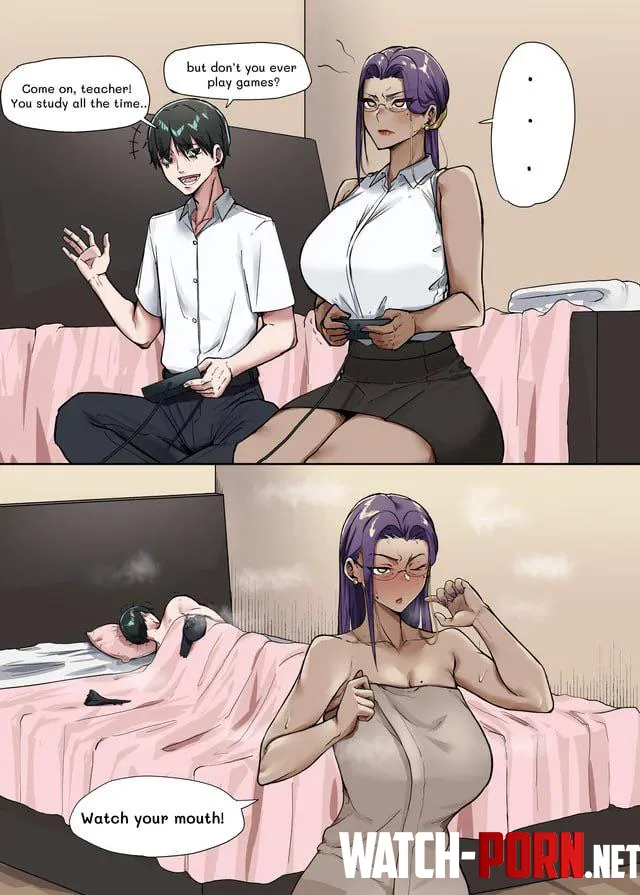 Teacher finally played games (RINGO) by SoftieeGlow