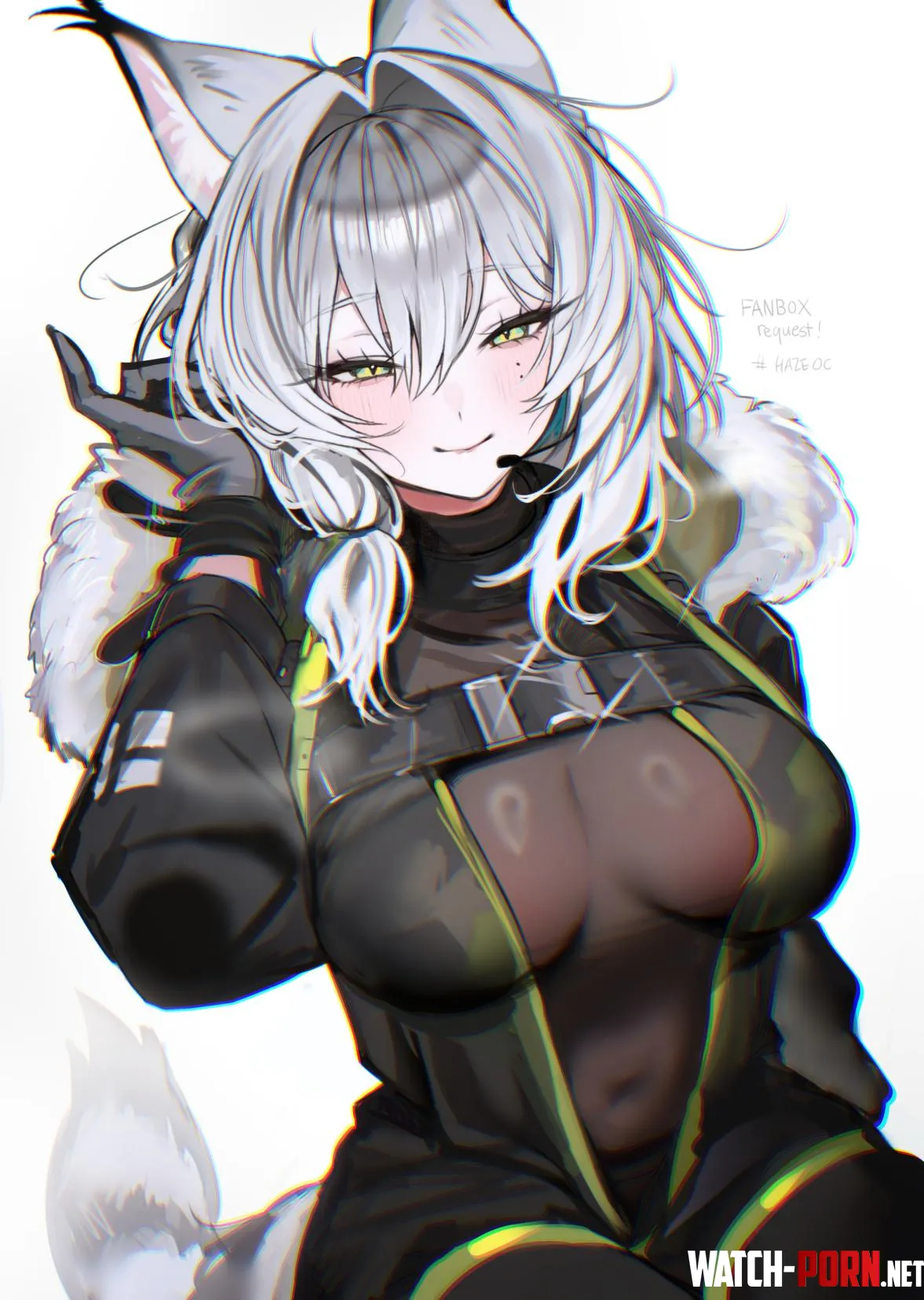 Snow Lynx by WoolsonDaSheep