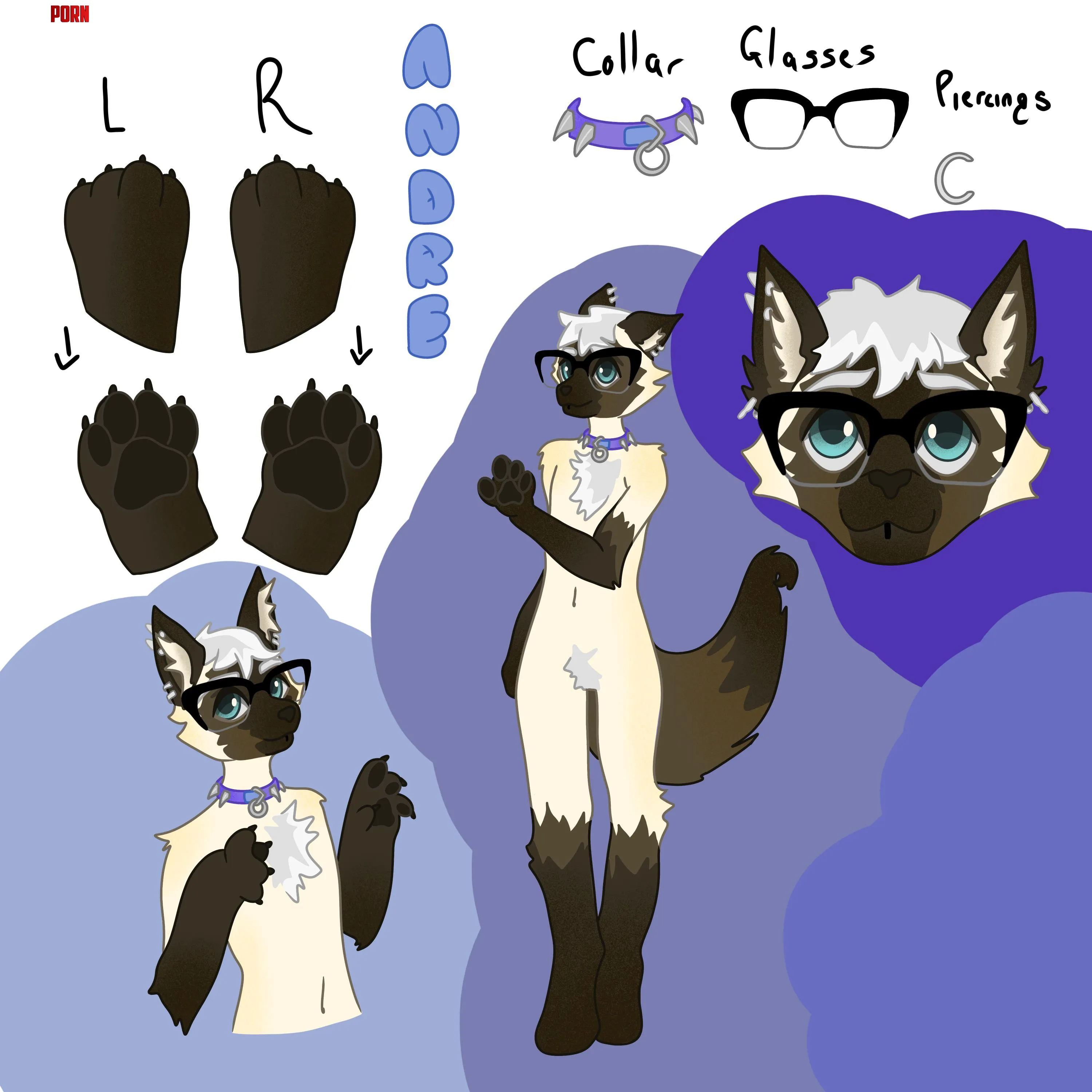 Fursona by me by IsCosmicGirl