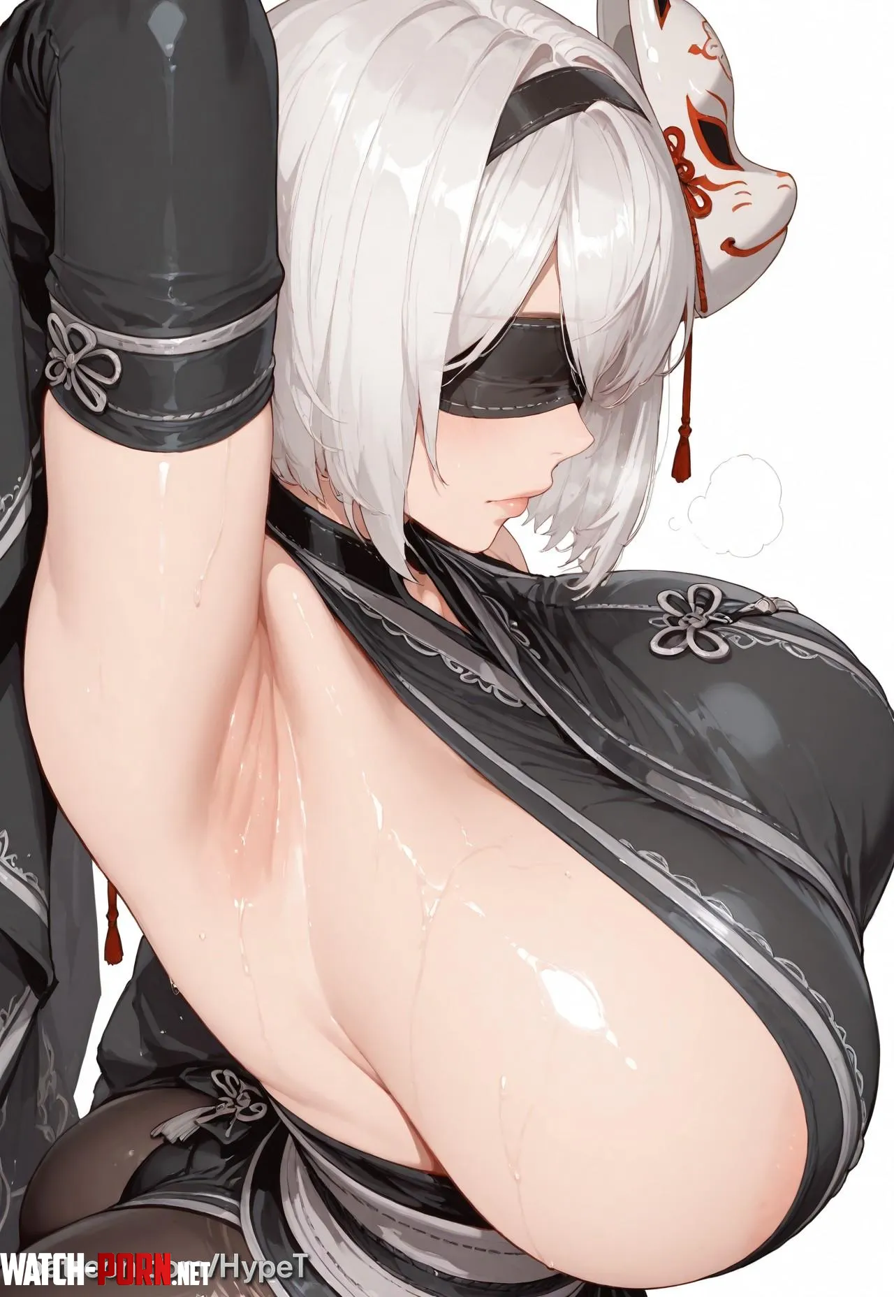 Eve cosplaying 2B (Hypet) by ObligationKey7329