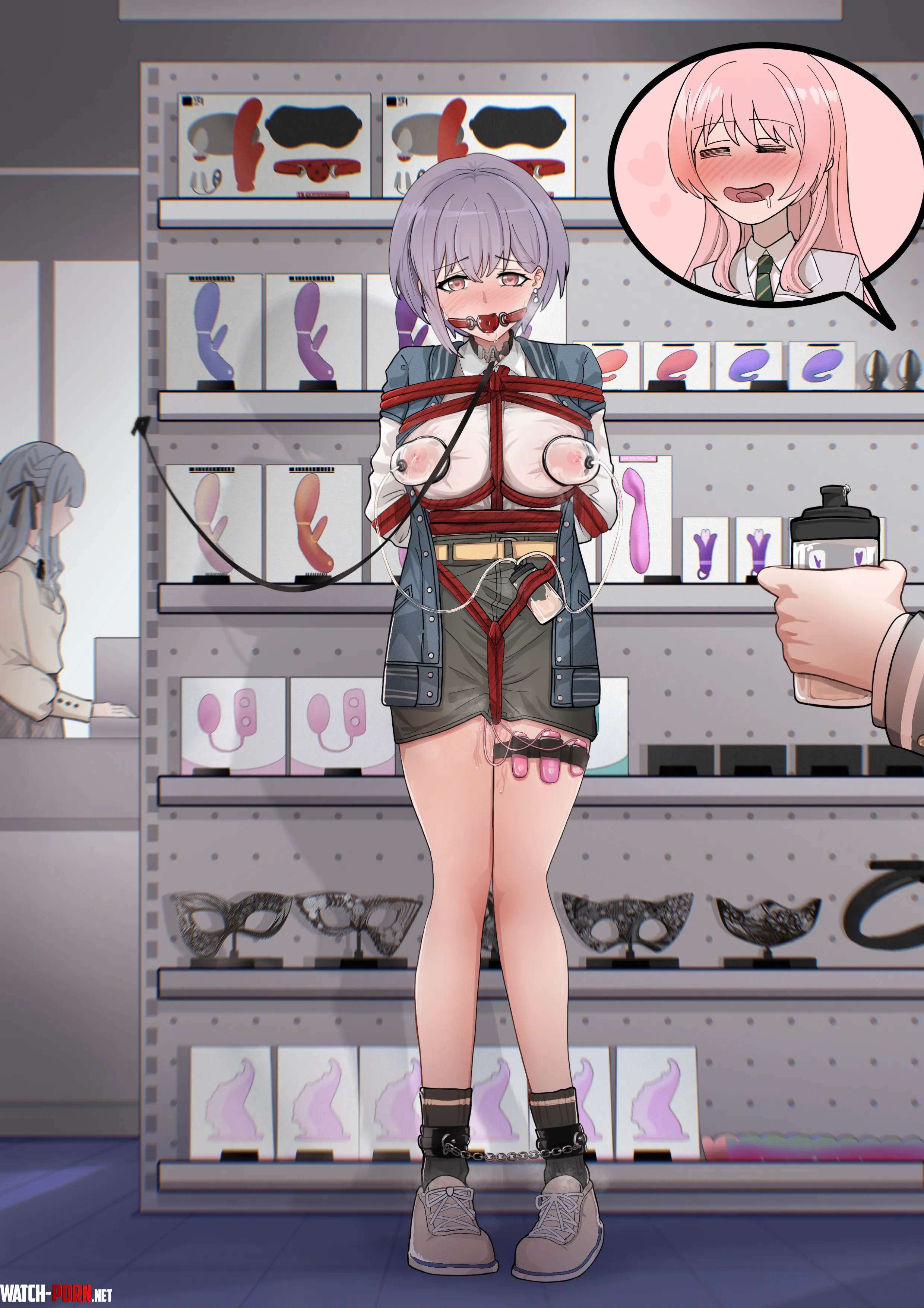 Anon takes Tomori to a sex shop [BanG Dream!] (turtleheart5) by MartyrOfDespair