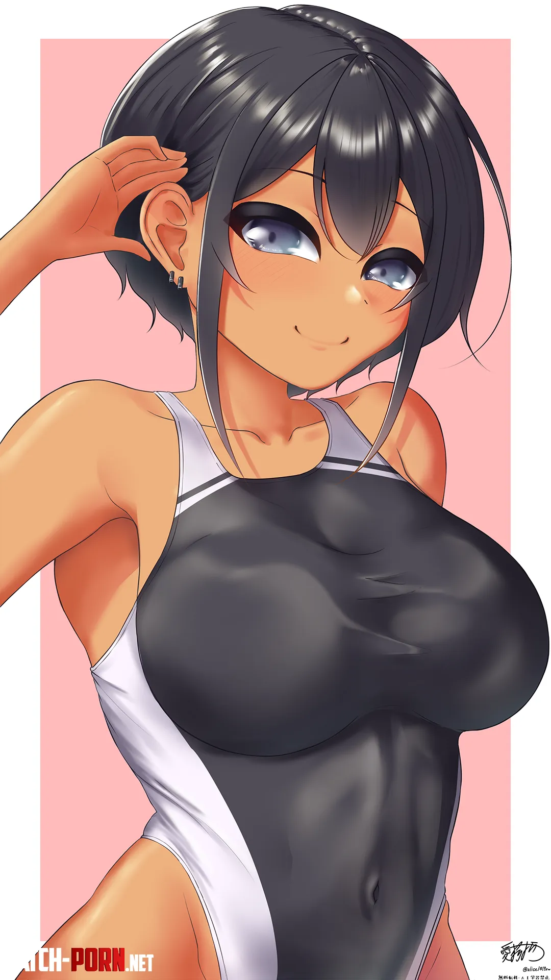 The star of the swimming team by McKnight94