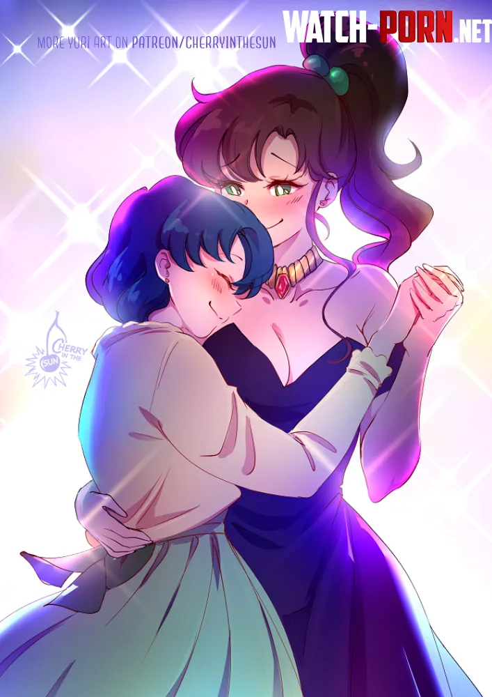 Makoto & Ami on the dance floor (CherryInTheSun) [Sailor Moon] by Waifu-Worshiper