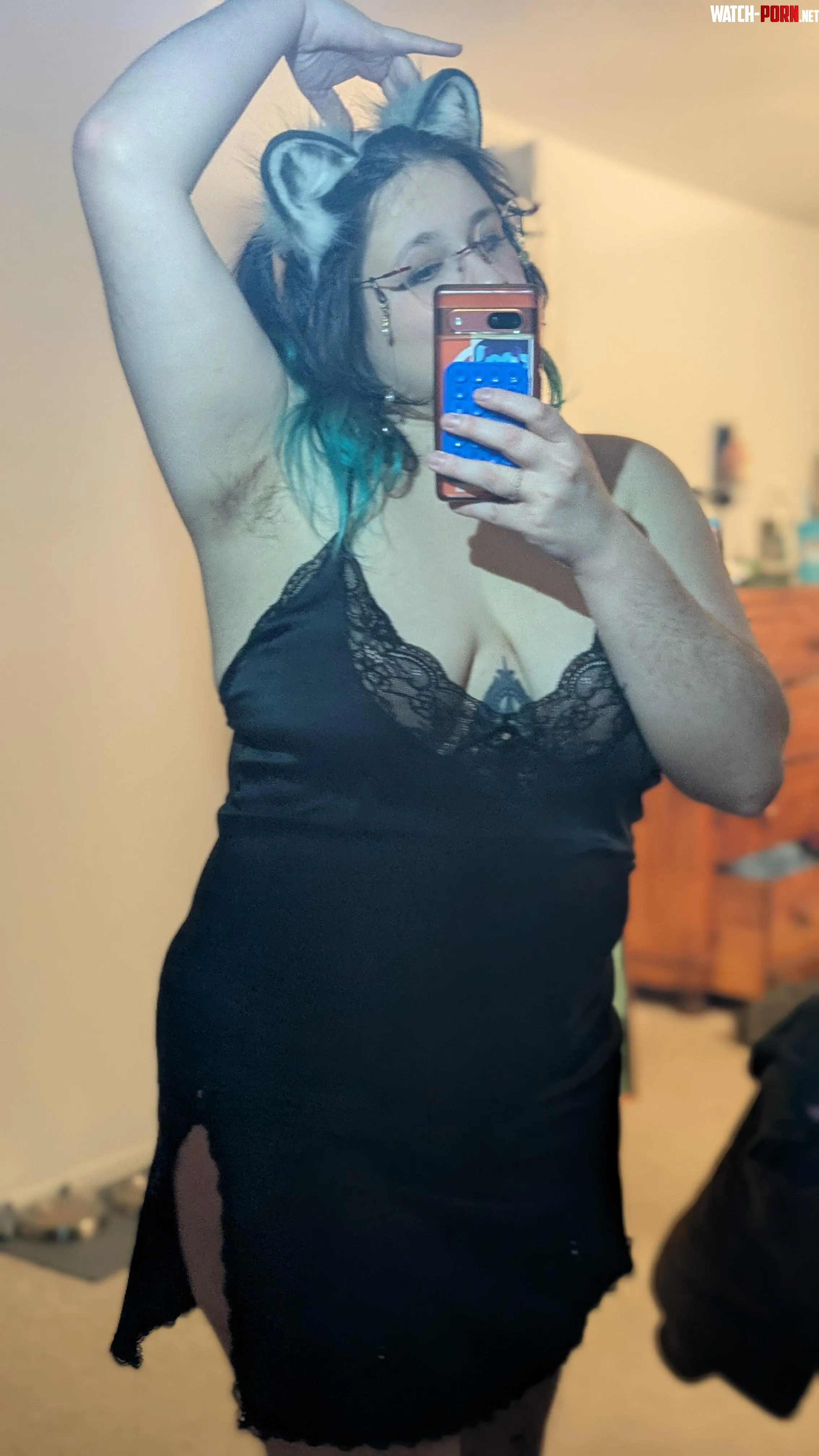 Fuzzy lil raccoon by dumbtchcocktail