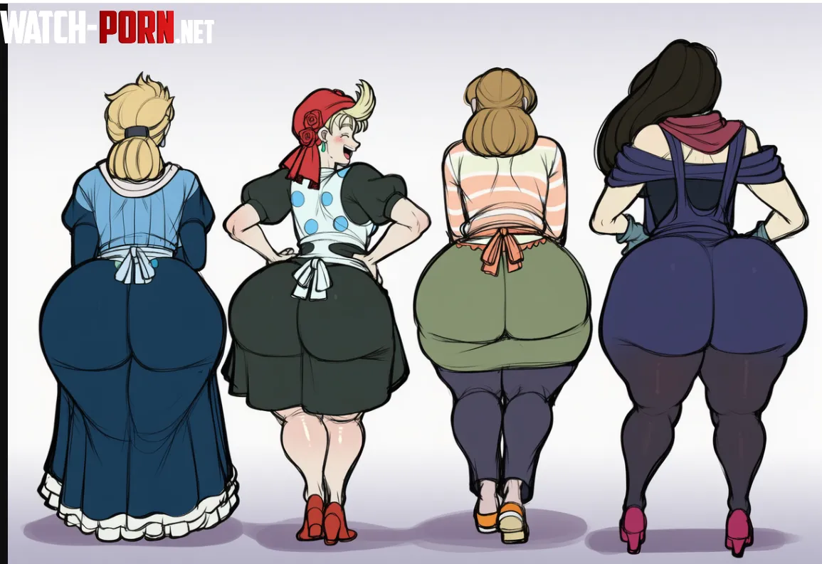 jojos waifus erina pendleton and holly kujo and lisa lisa and suzi q ass chart which waifu or butt do you prefer (nini mihy) by Fair_Championship471