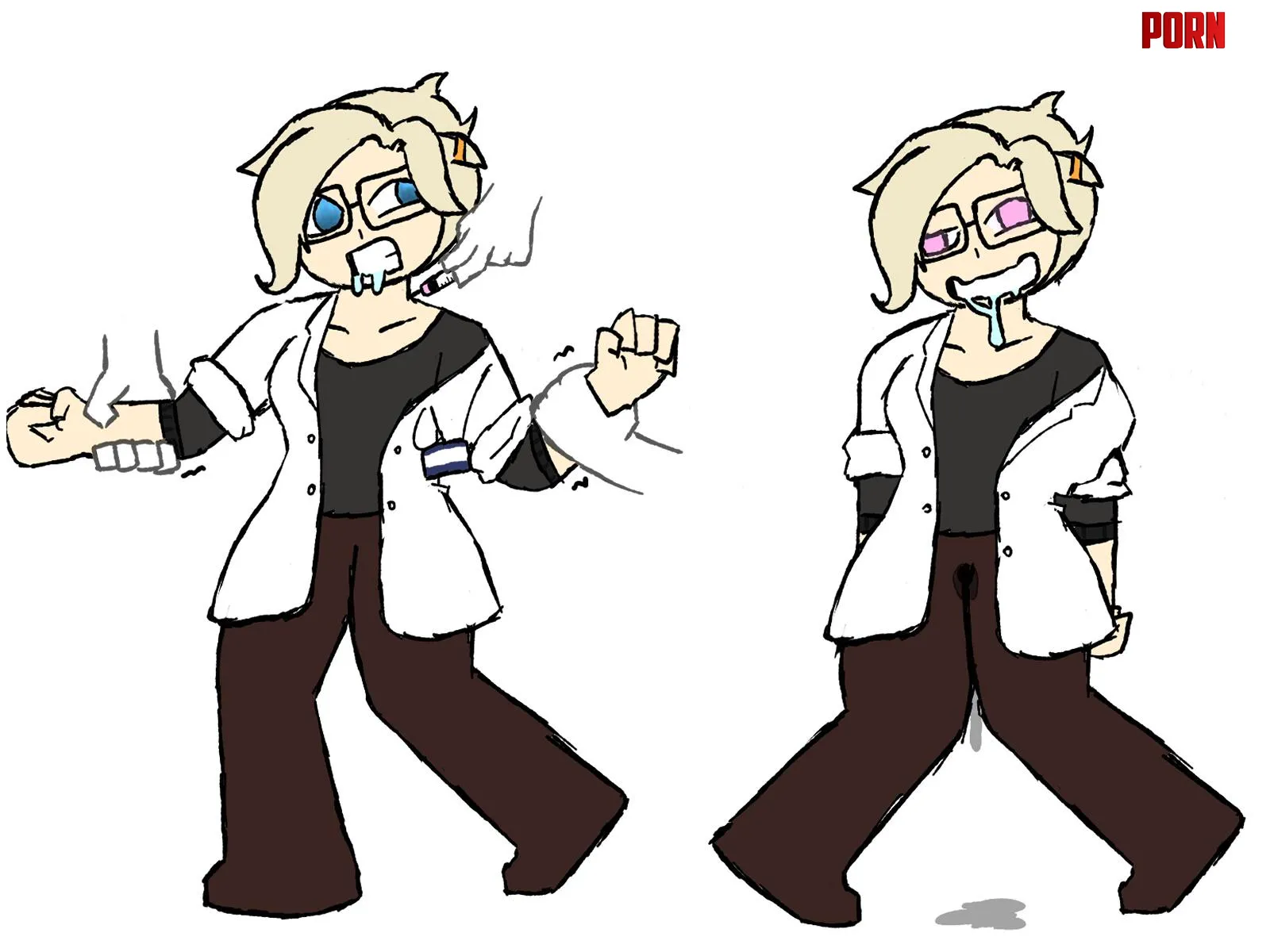 Working so close to Mercy for so long would make anyone do some… questionable things [Needleman] (Mercy) by Icy-Force-1898