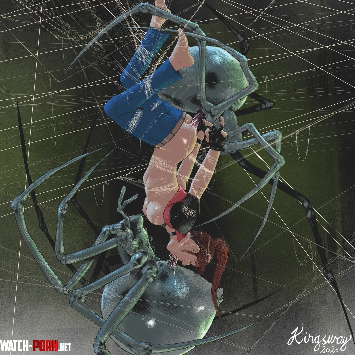 Claire vs Black Widows (Kingsway) [Resident Evil] by EnigmusPrime