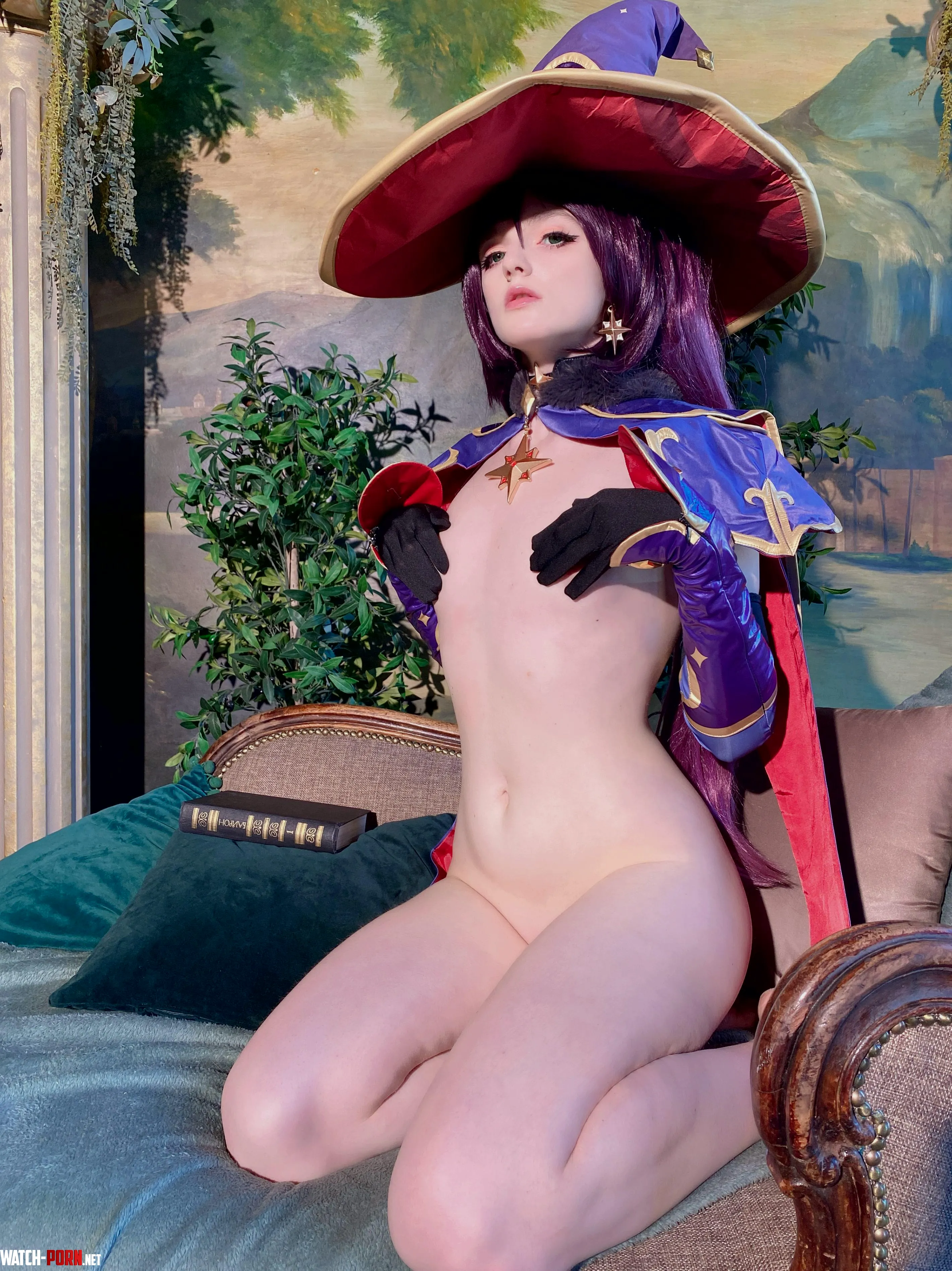 You can burry your face between Mona's legs while she moans constellations [F] by KindBunny0