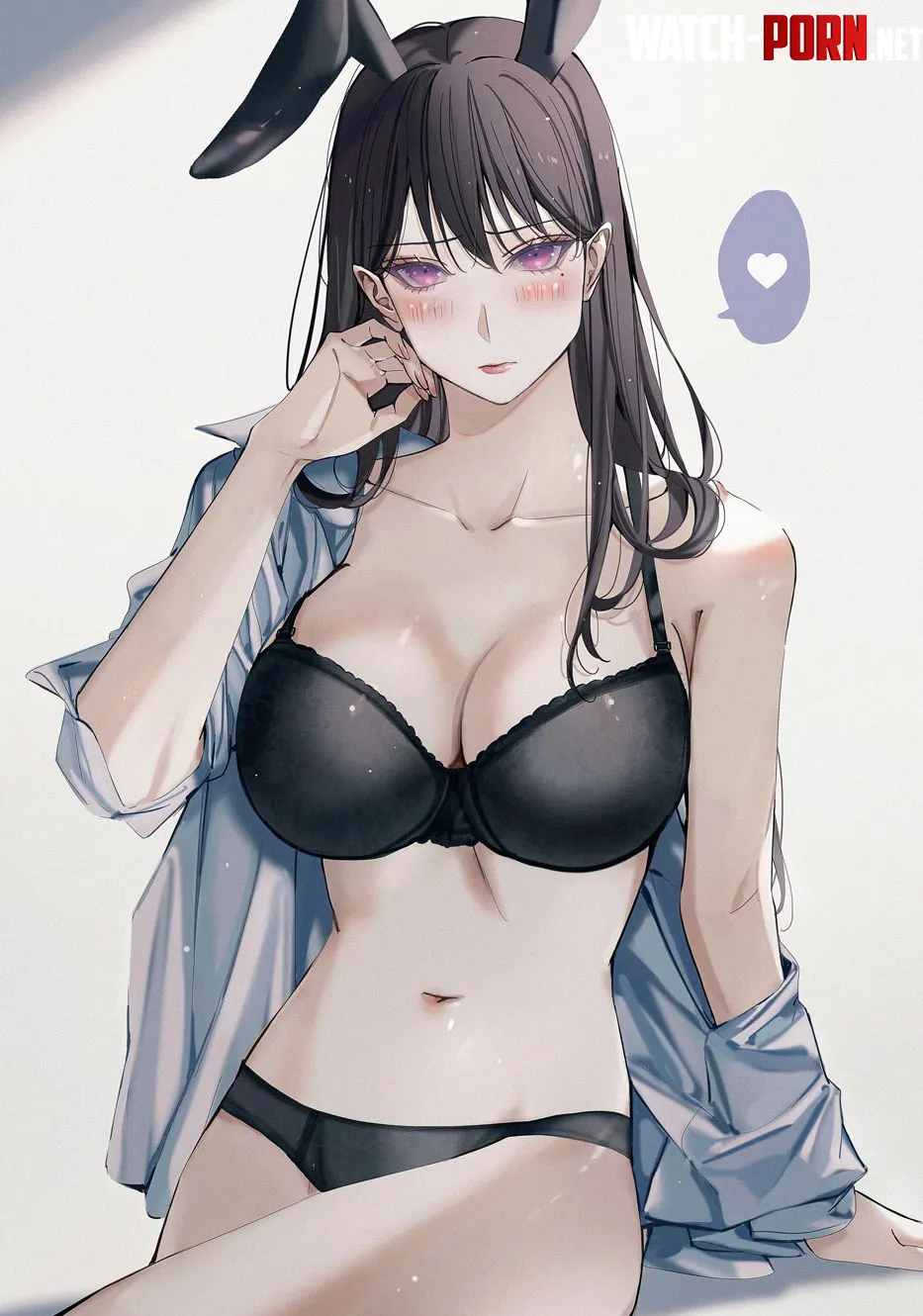 Taki with bunny ears [BanG Dream!] (紅涙) by MartyrOfDespair