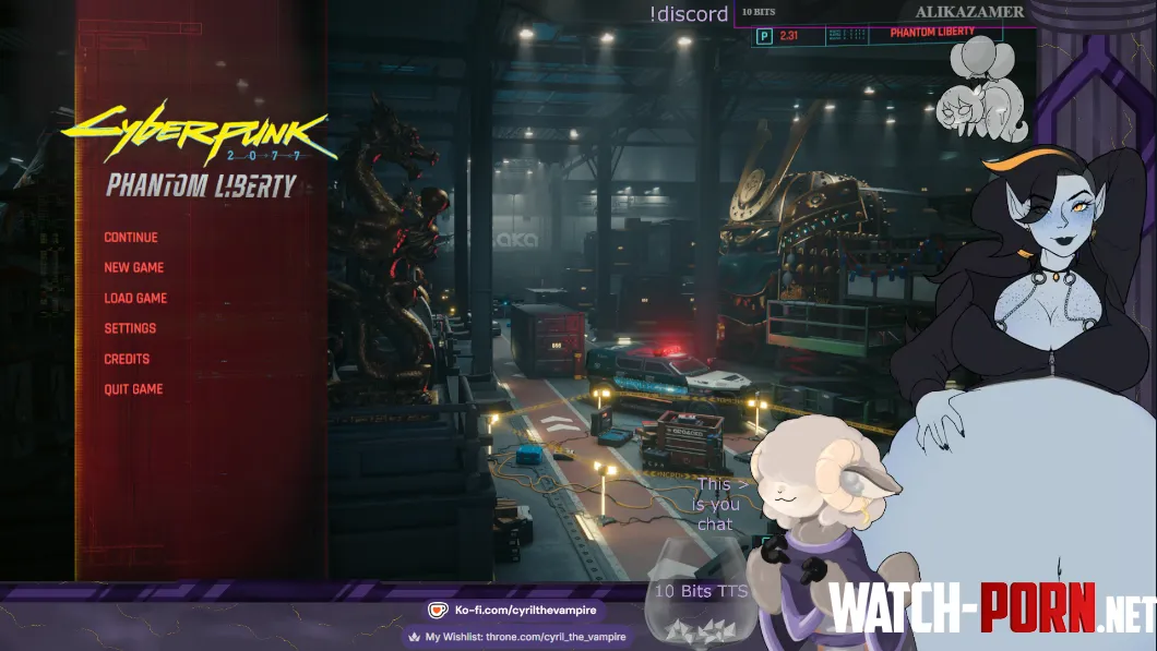 {Promo} Vorny Vampire Goddess Devours Night City Populace (Live w/ Cyberpunk 2077) by icebarb