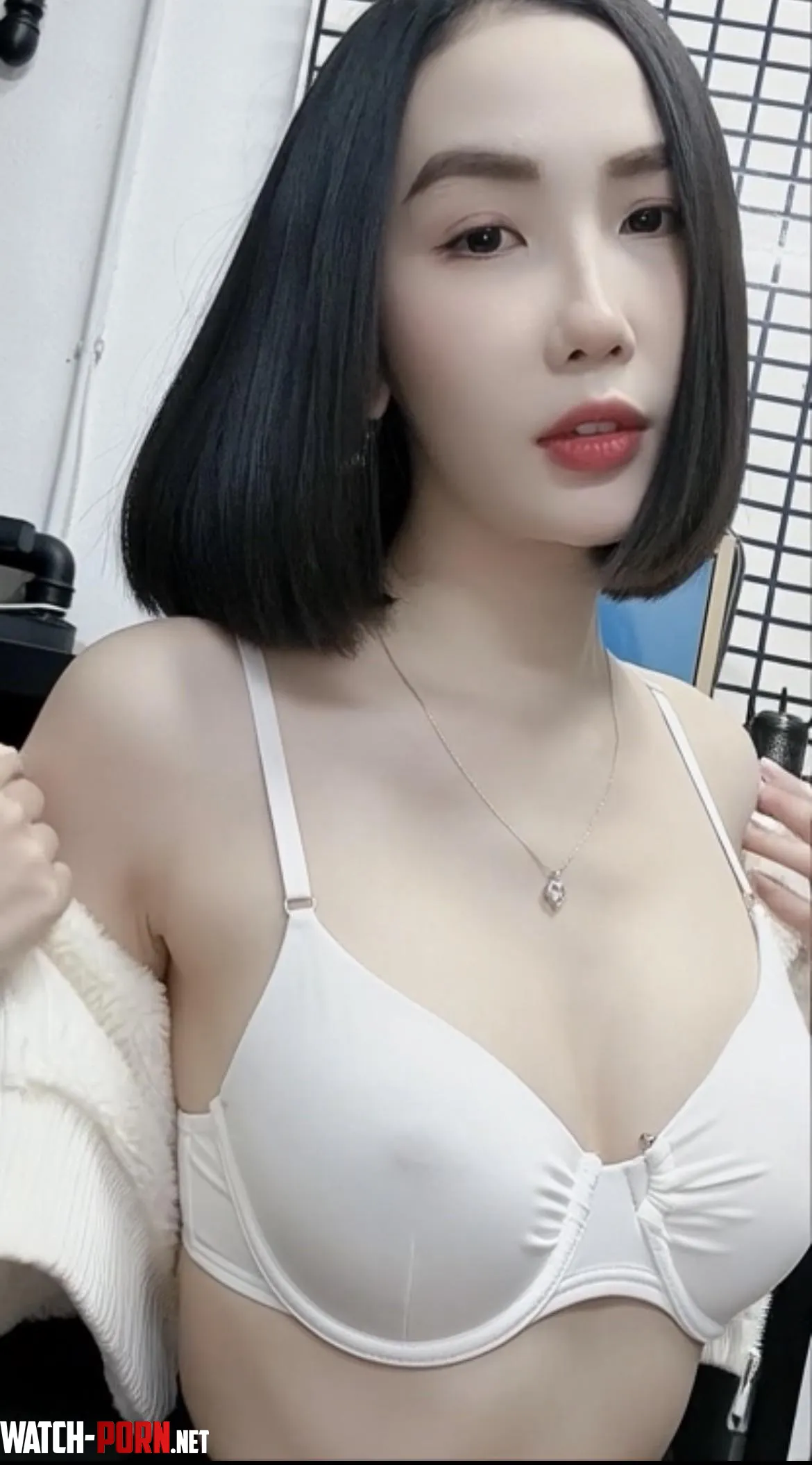 Shy Asian girl feeling naughty by Lynette-Sakura