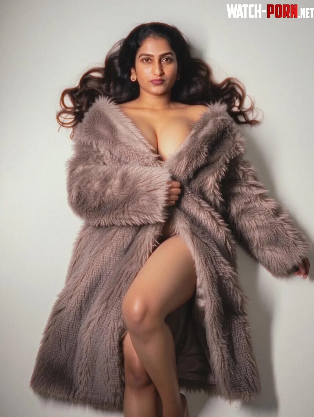 Fur coat adventurer by goatheadphones