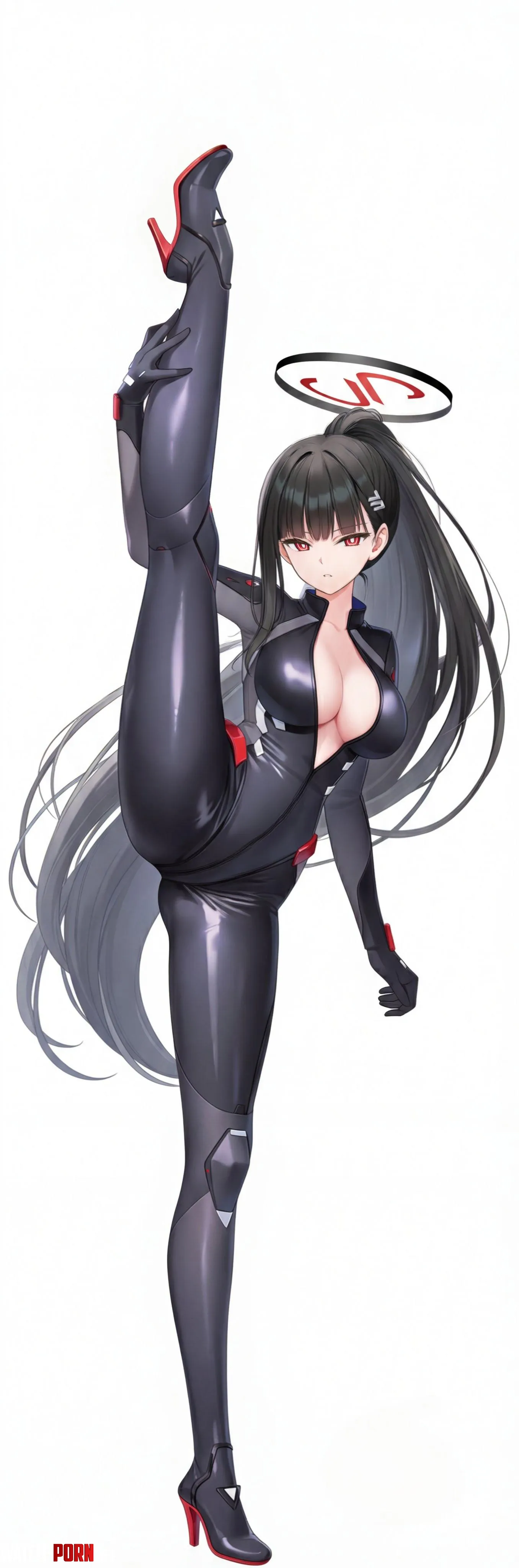 Standing Stretch [Blue Archive] by WoolsonDaSheep