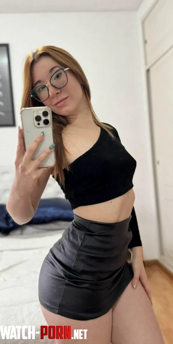 Thick thighs and a tight skirt is just too hot 🥵 by Bitter-Special-1563