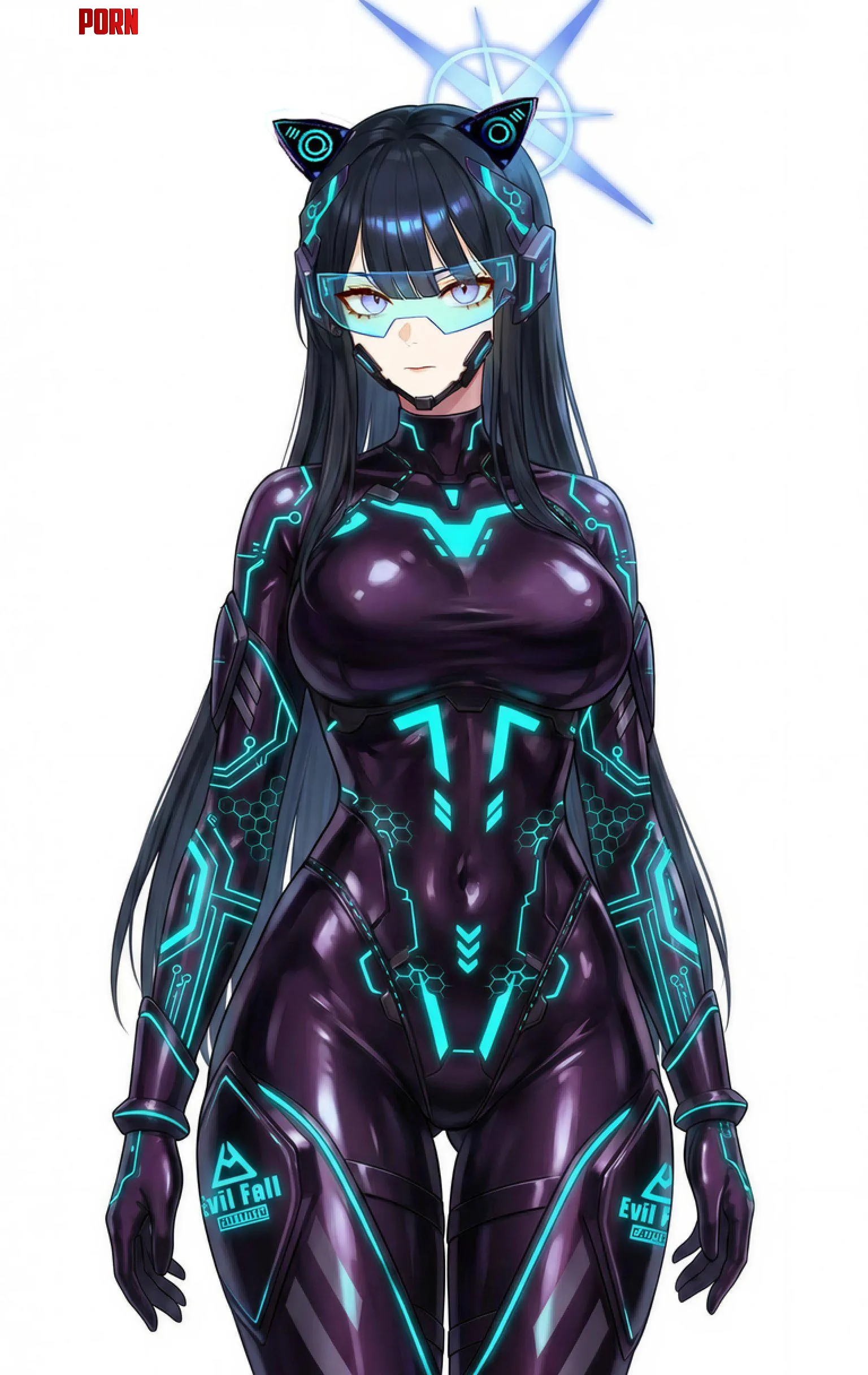 Cyber Saori [Blue Archive] by WoolsonDaSheep