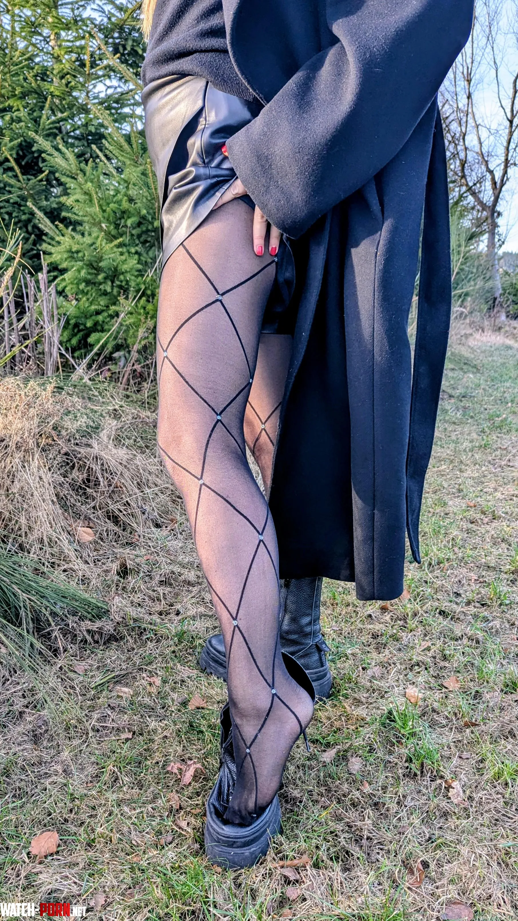 Pantyhose in the forest... Mental cinema by LexiFeetique