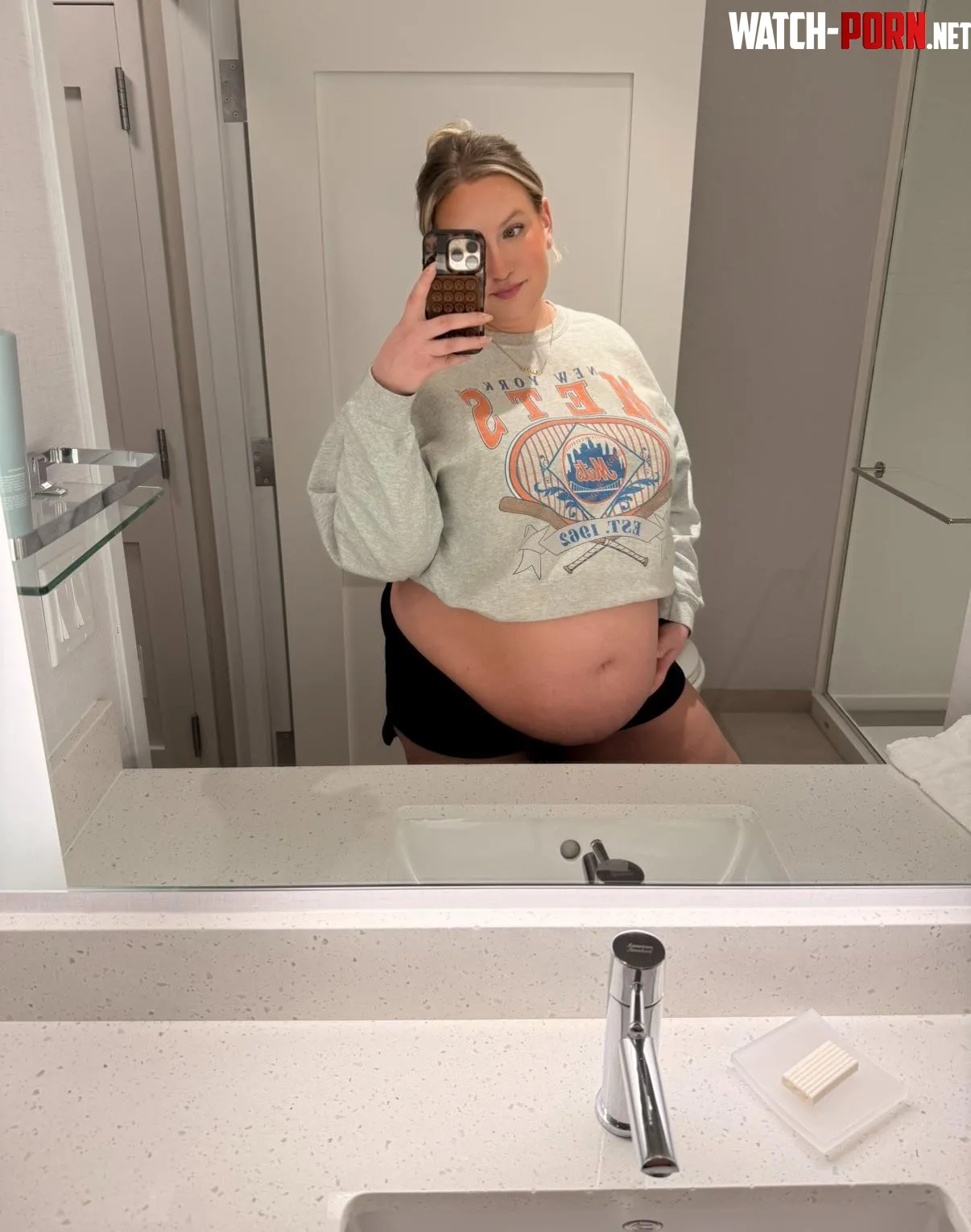 Snow day belly by LRM-BBW