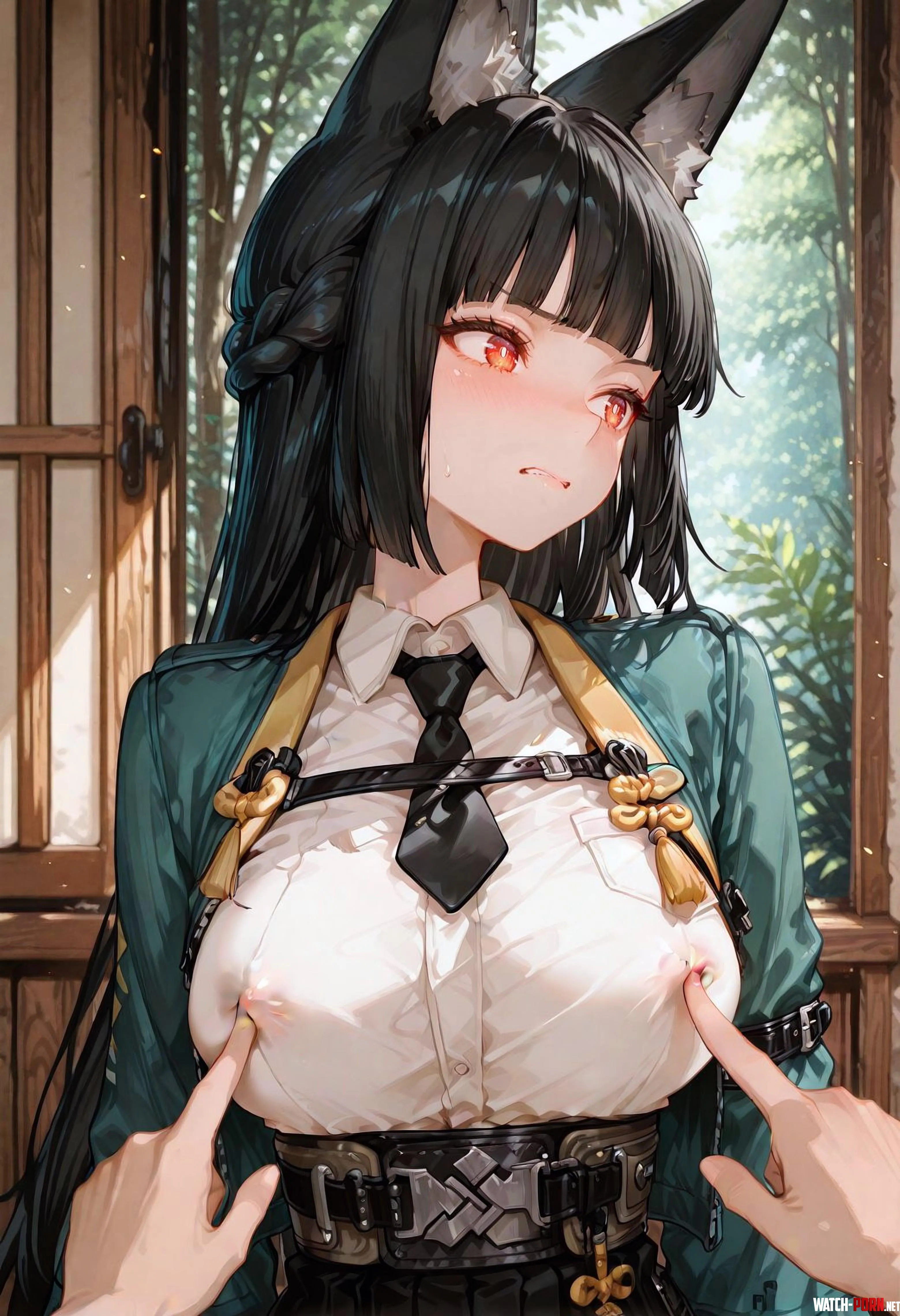 Don't poke my....nips...By Moekoai by Ill-Recording-4837