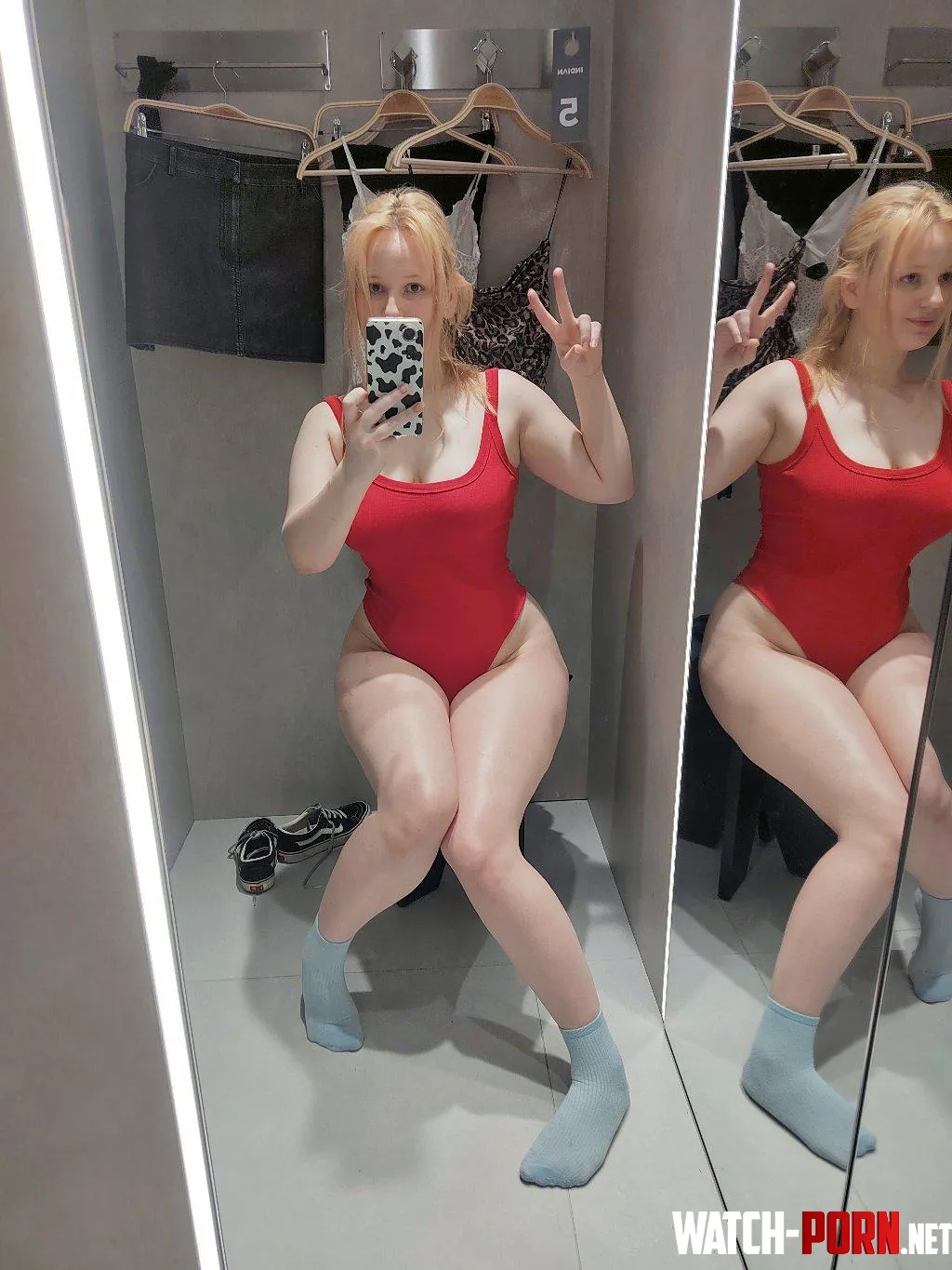 found a little fire in the changing room by BigHeart_Dove