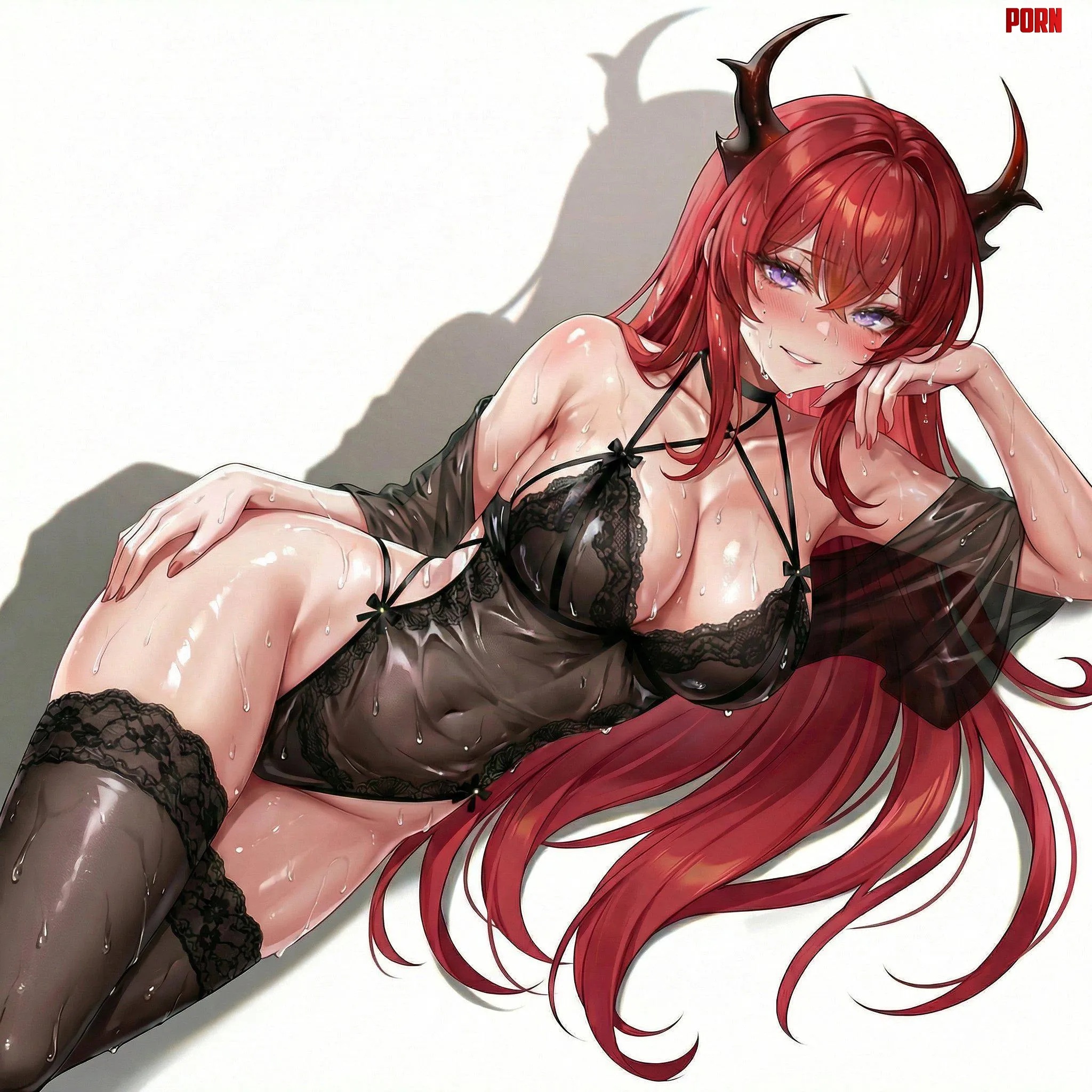 Surtr [Arknights] by WoolsonDaSheep