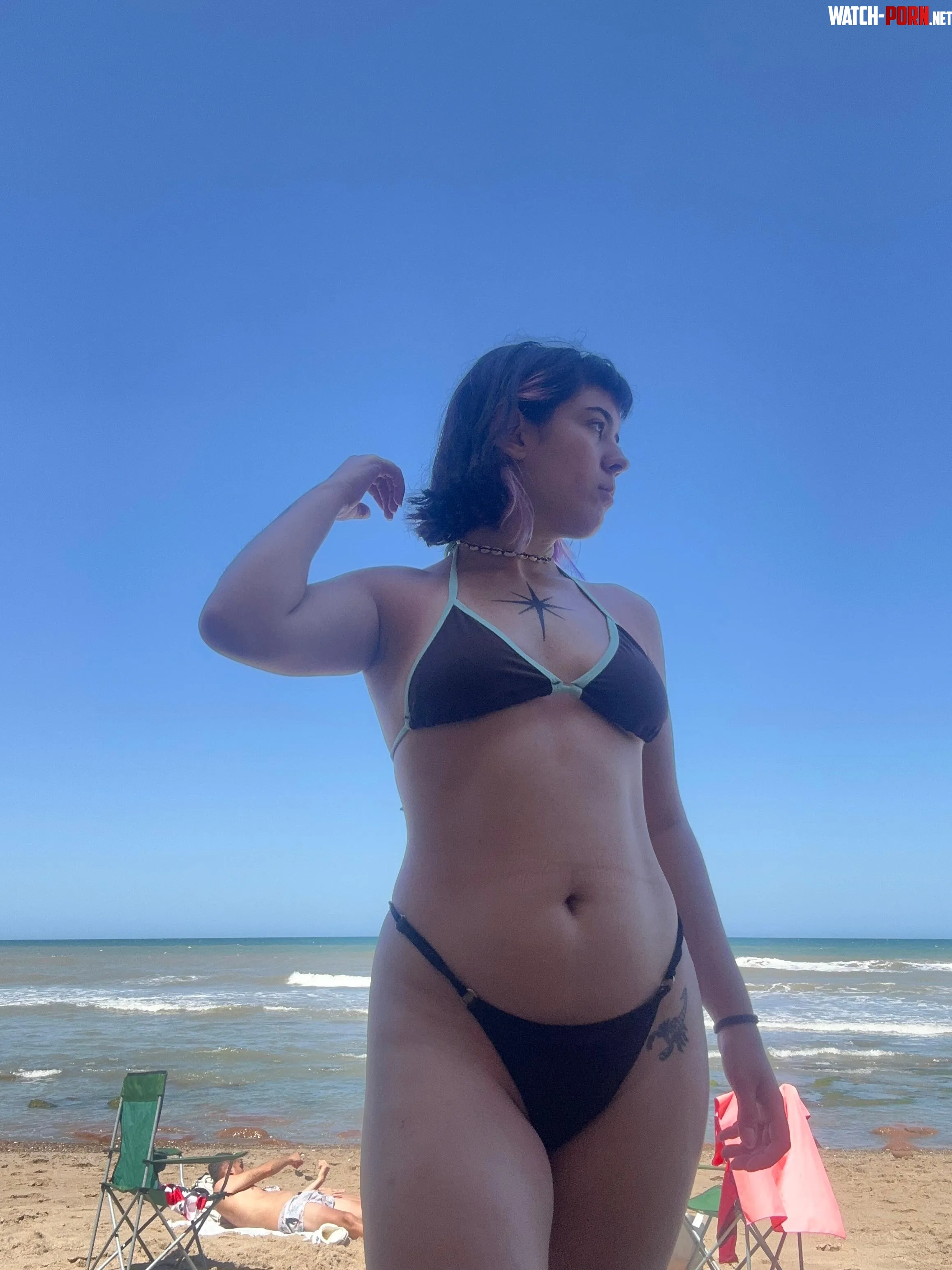 Sunny day at the beach by Living_Operation2534