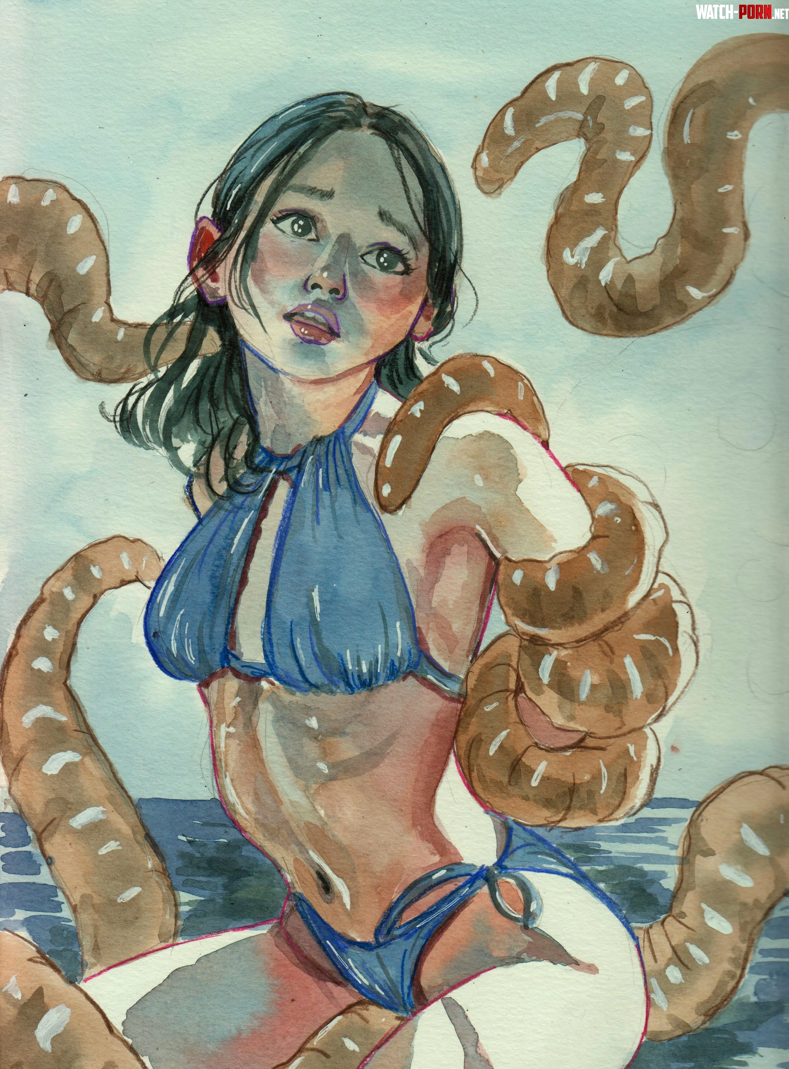 Emergence of the Kraken, by katanugi by katanugi