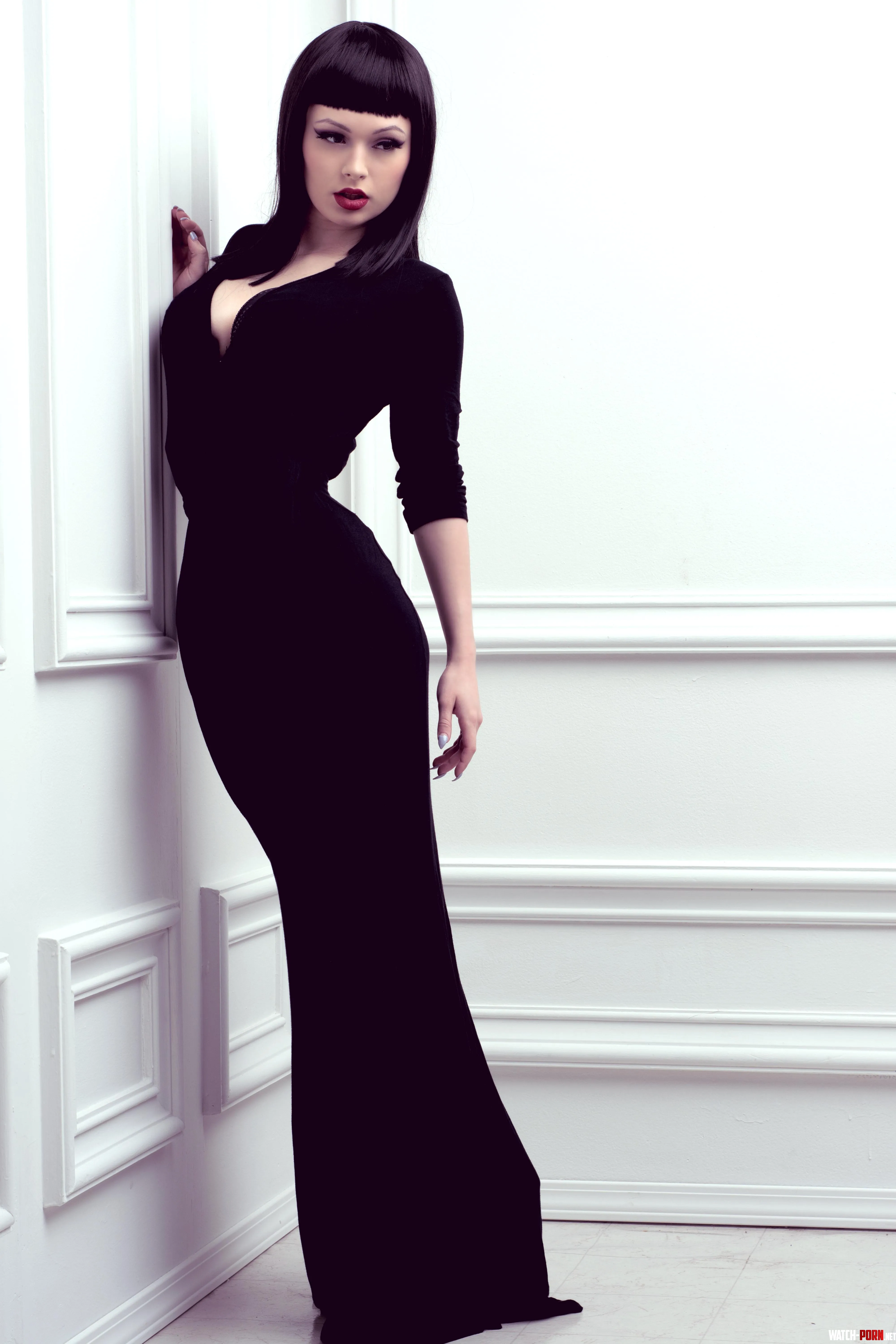 All black to add mystery by ChereNoble