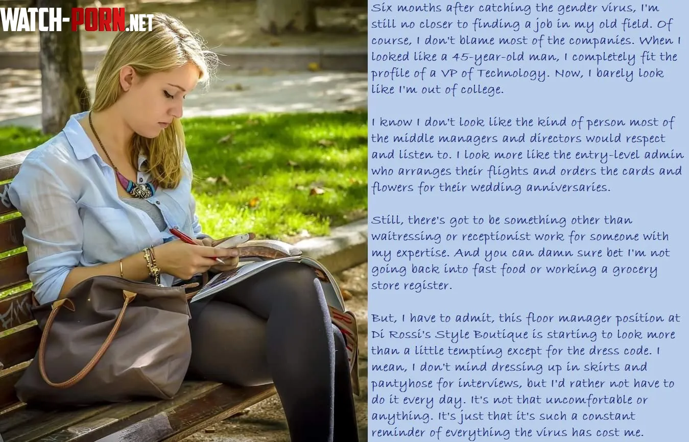 New Caption! Job Search by AskedForTheMid0129