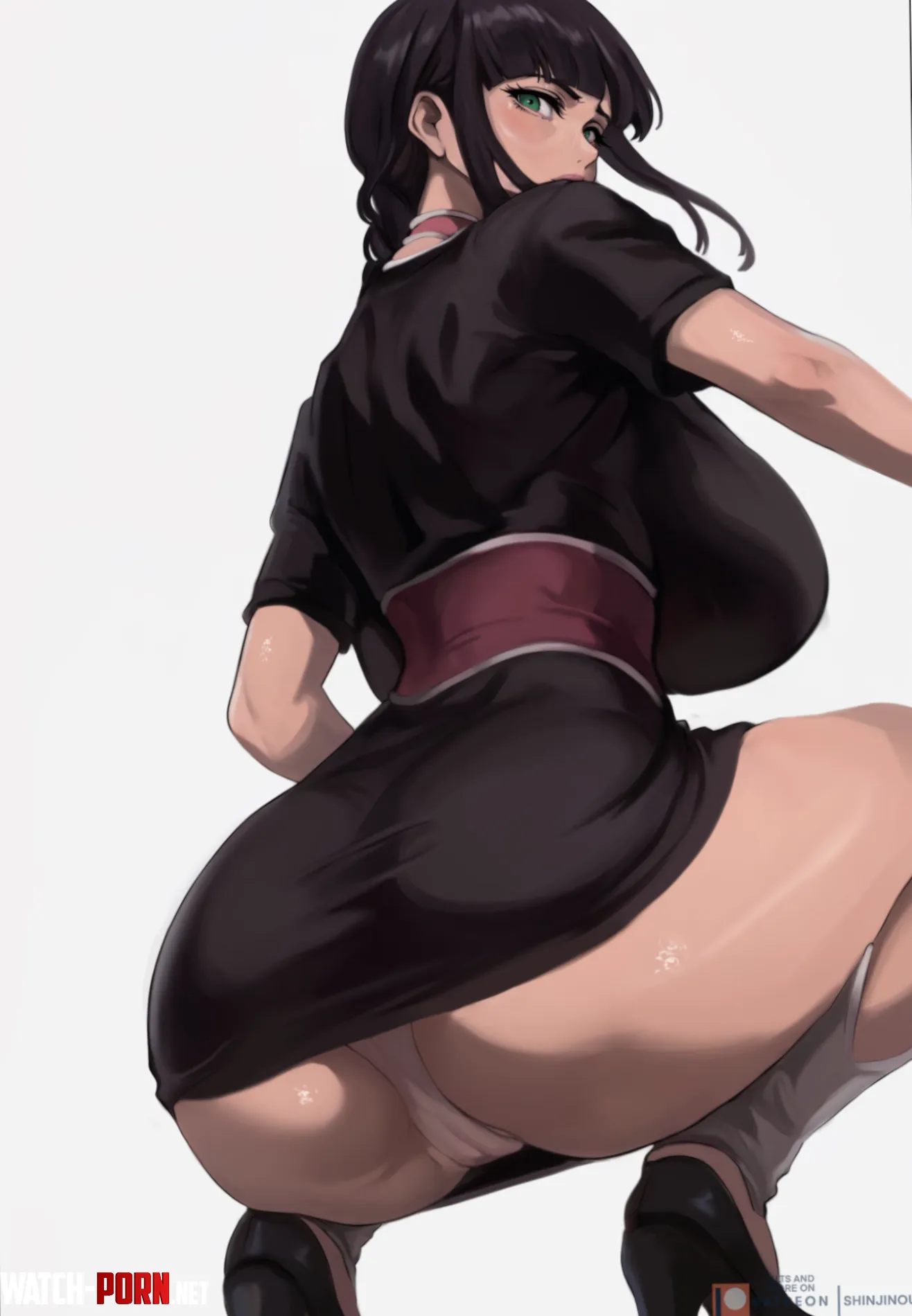 Nemu in dress (Lady Shin) by okayspookey