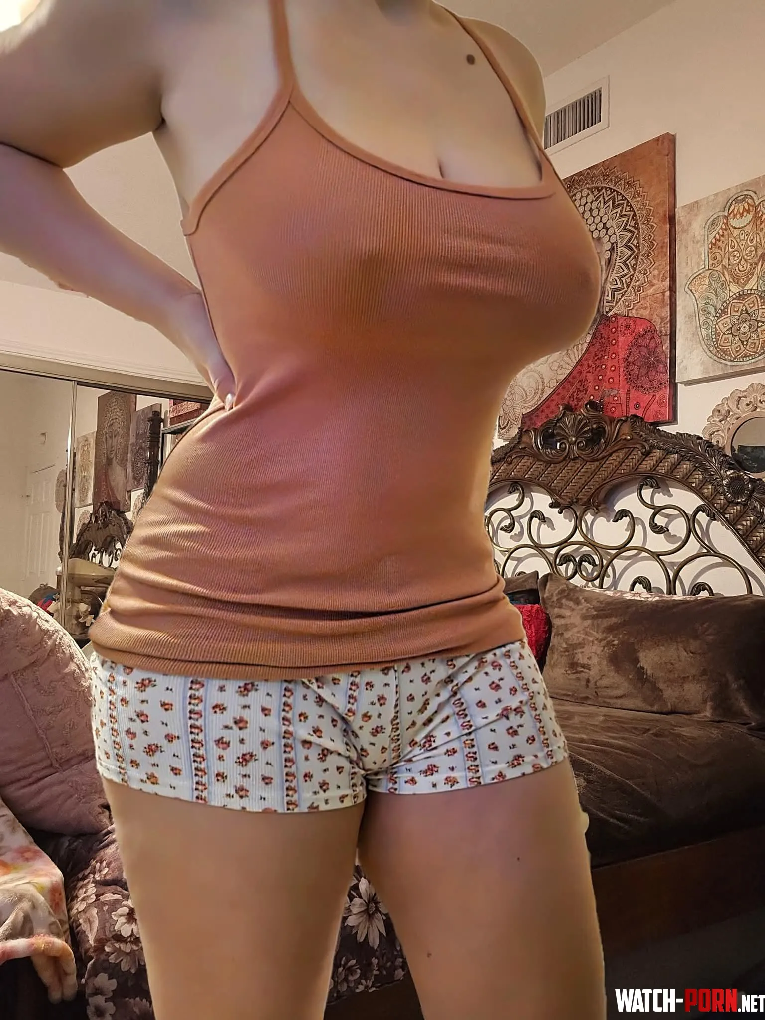 Pokies poking on through my favorite shirt by LusciousCakes2021
