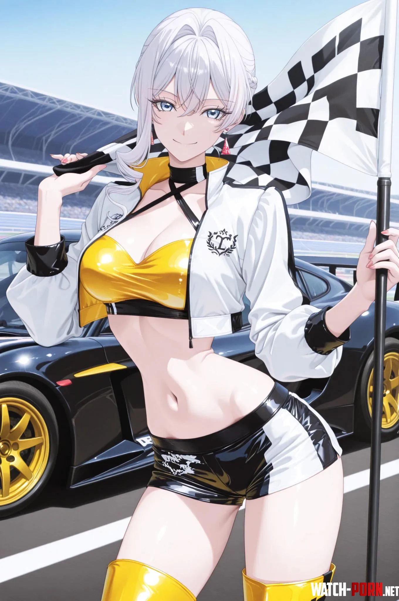 Race Queen Scarlet [May I ask for One Final Thing] by WoolsonDaSheep