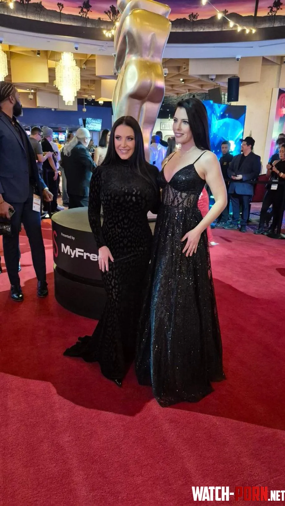 Angela White and Adriana Chechik by dark_magician24
