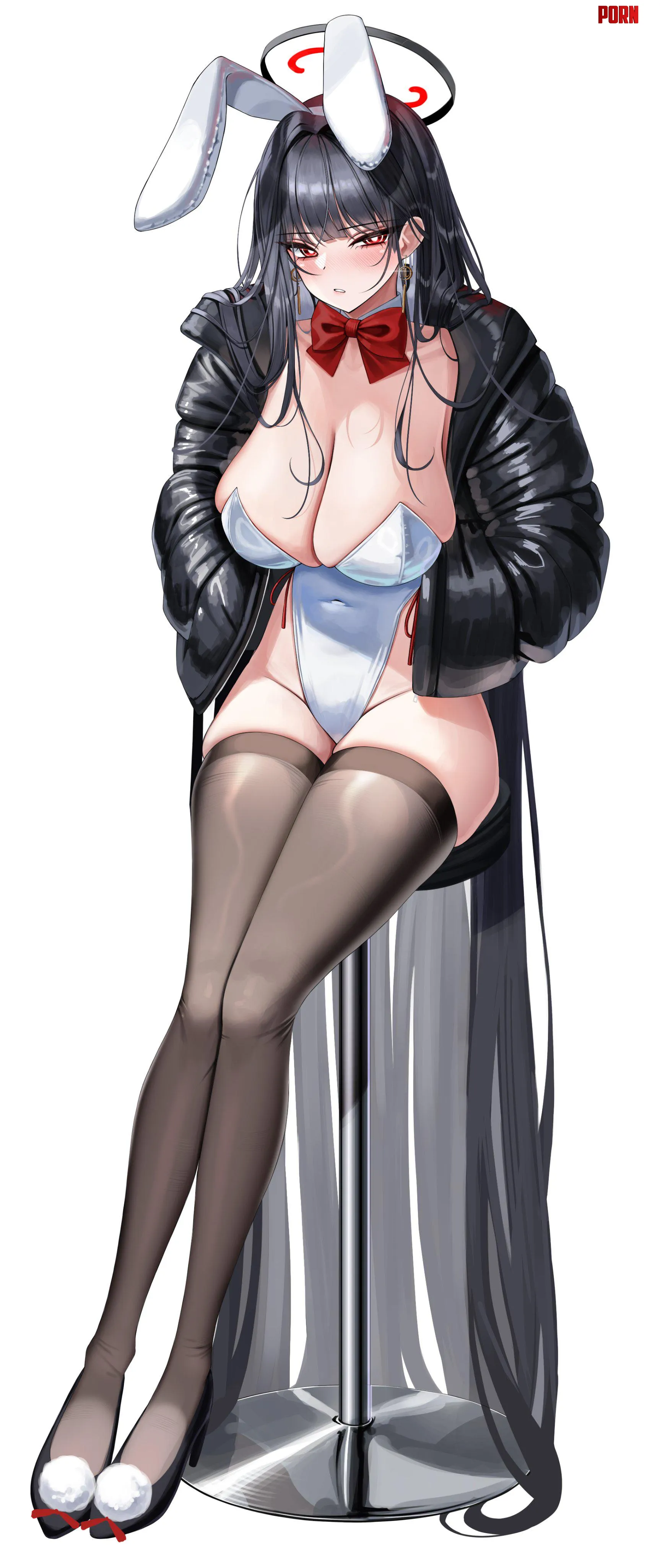 Puffer Bunny Rio [Blue Archive] by WoolsonDaSheep