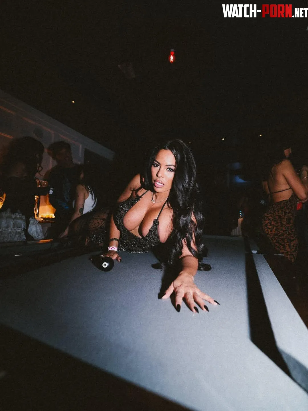 Luna Star on a pool table by Pavlovurasag