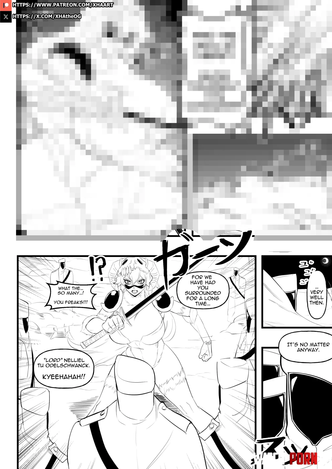 FADE TO BLACK II - page 16 [teaser] by XHAart