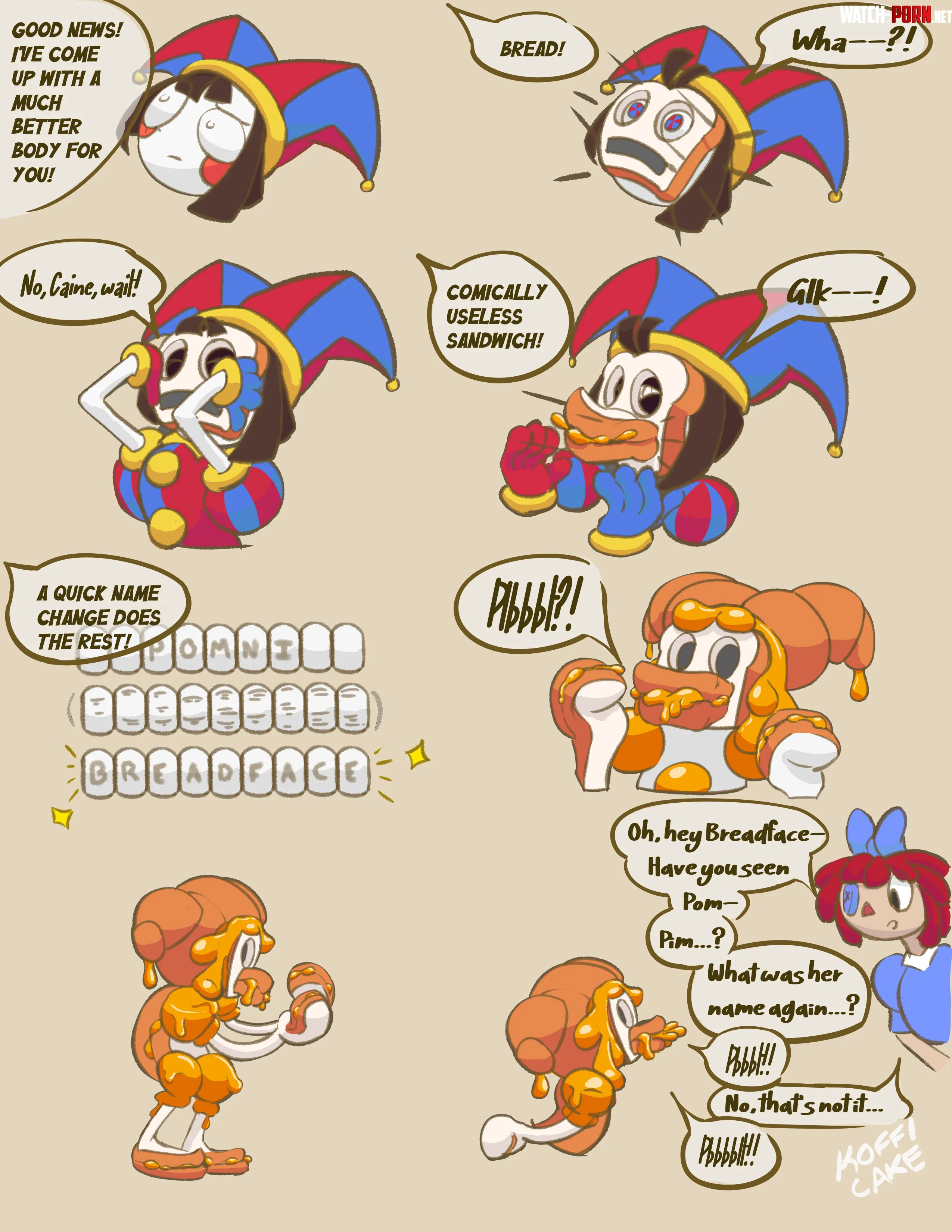 Pomni Sandwich TF (KoffiCake) by Responsible_Body7201