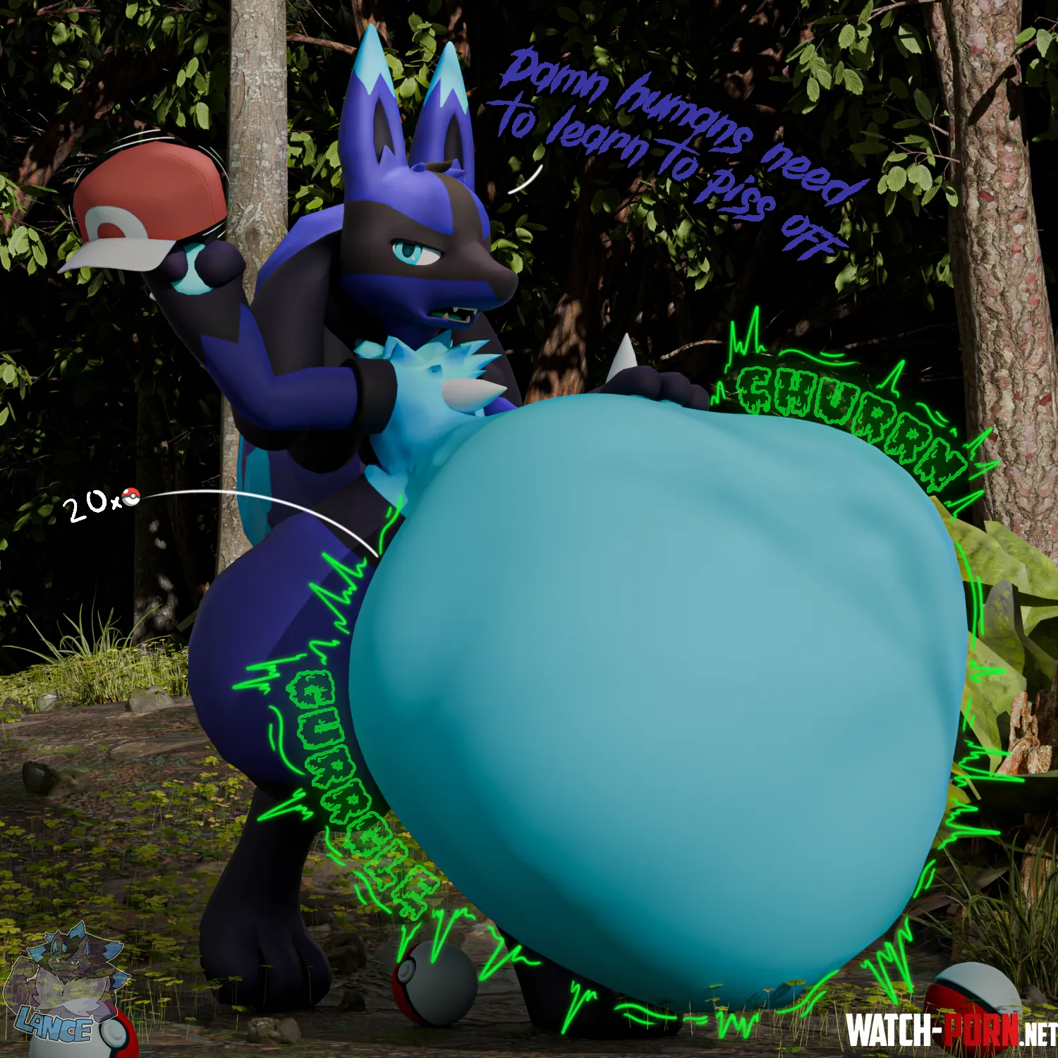 {Image} Trainers = Full meals (By LanceLucario) by DJAppledash