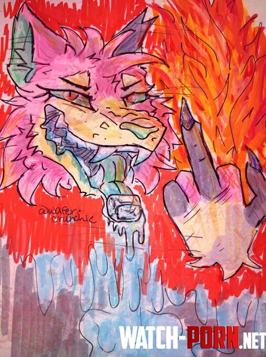 Fire>ICE :3 : Anti-ICE Protest by Peanutbutter_wafer