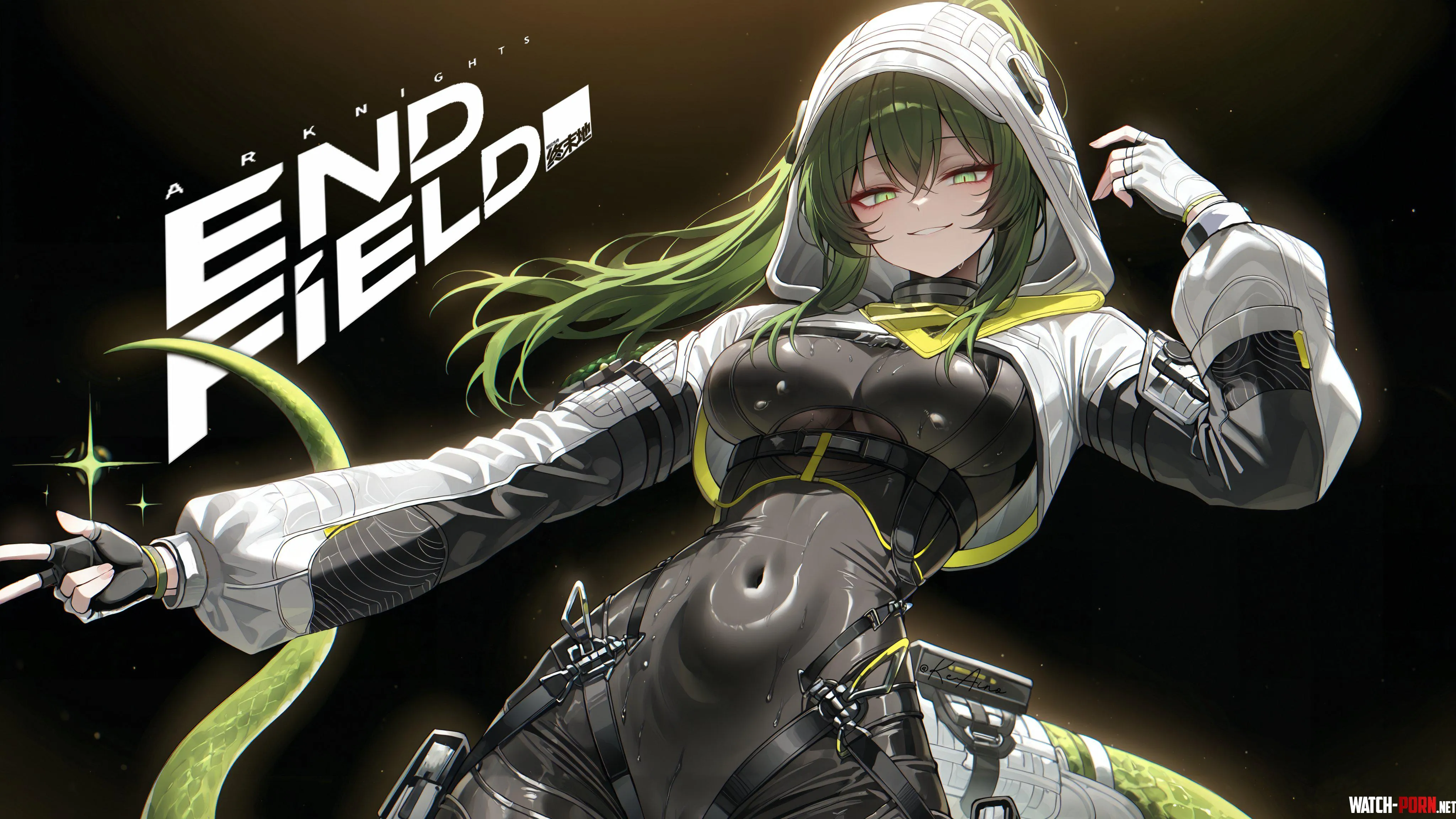 Flourite [Arknights] by WoolsonDaSheep