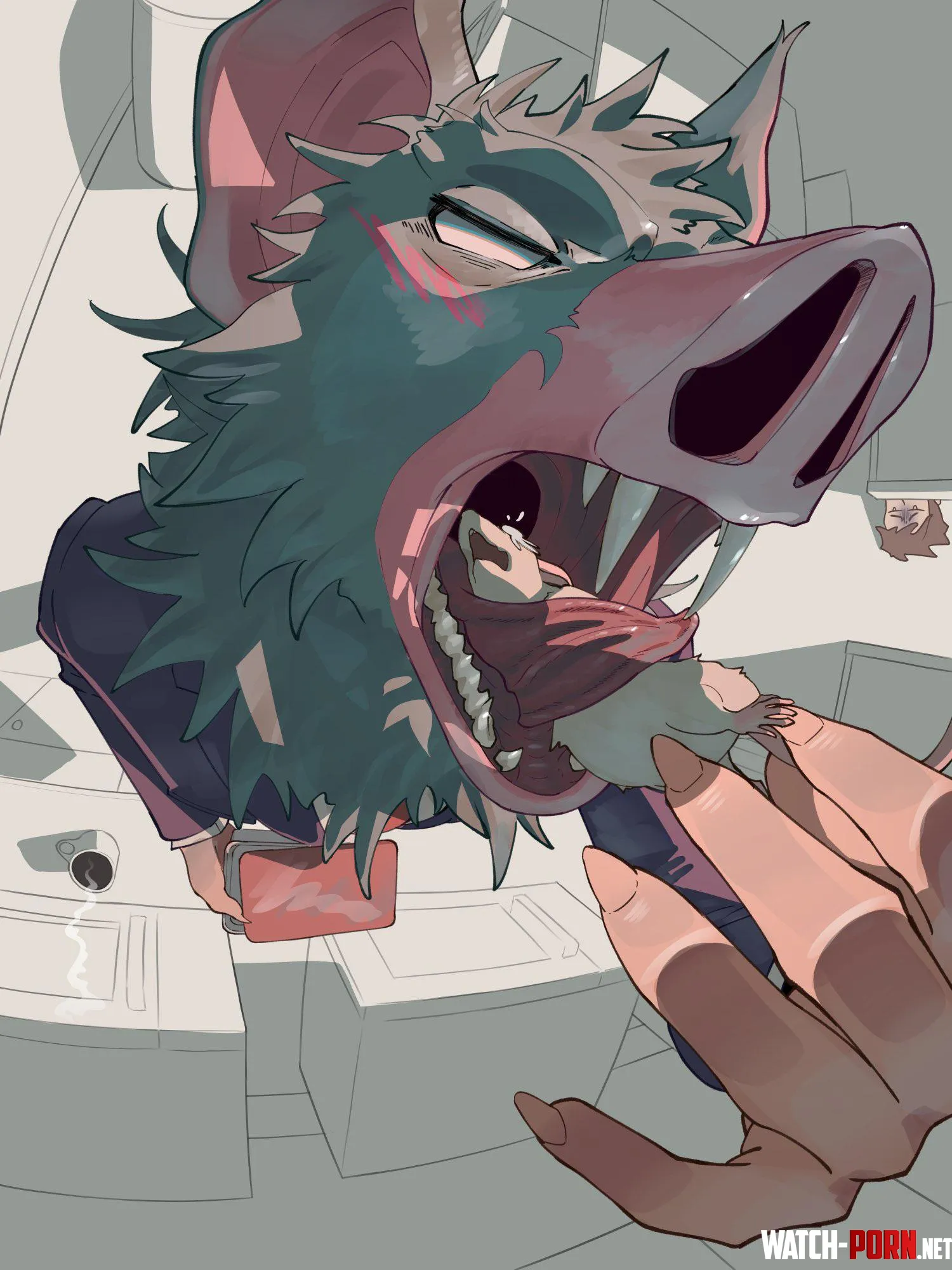 {image} A light snack… (504ukin) by SilverSurround97