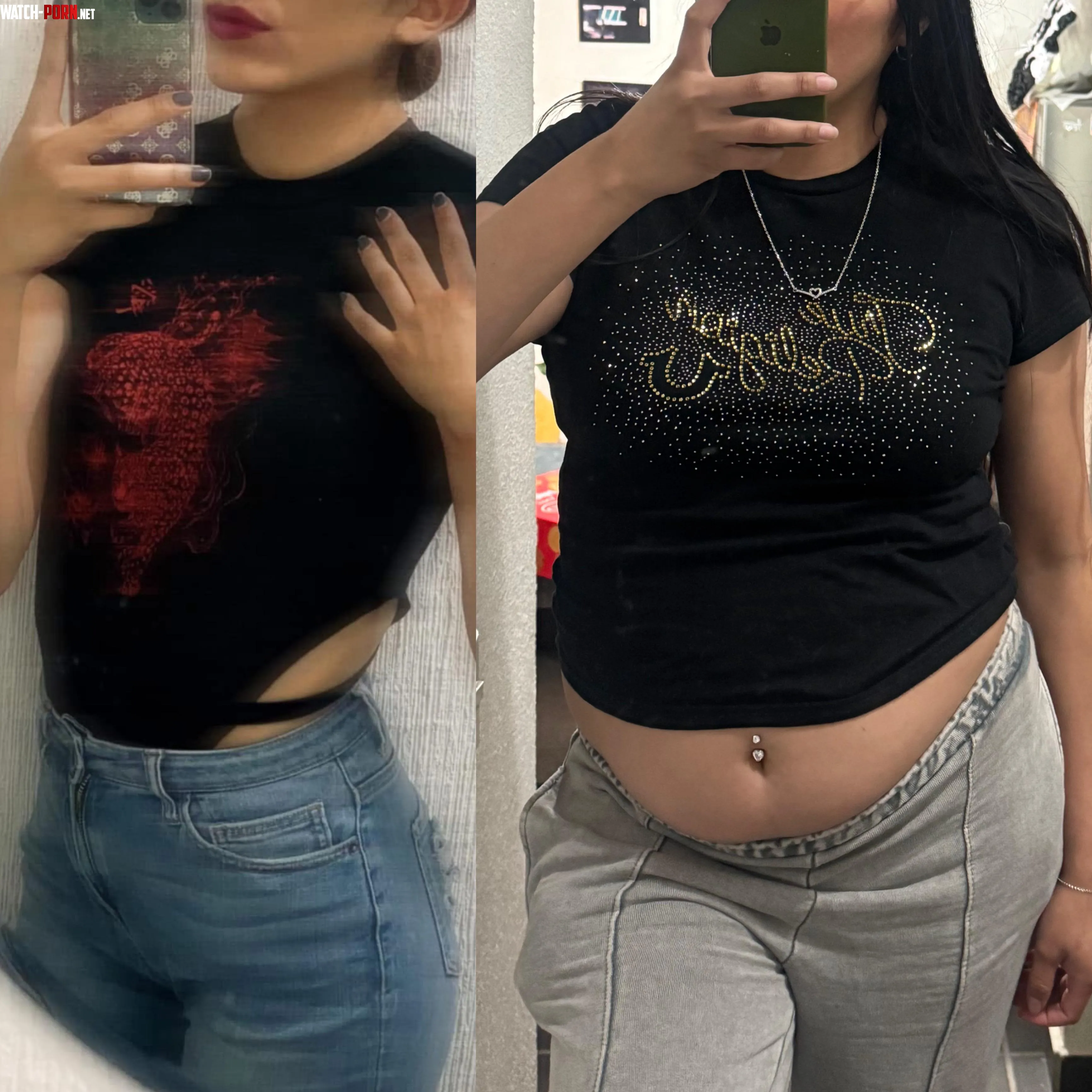 From average dream body vs getting to my dream one🐖💕 by feedthisgirl